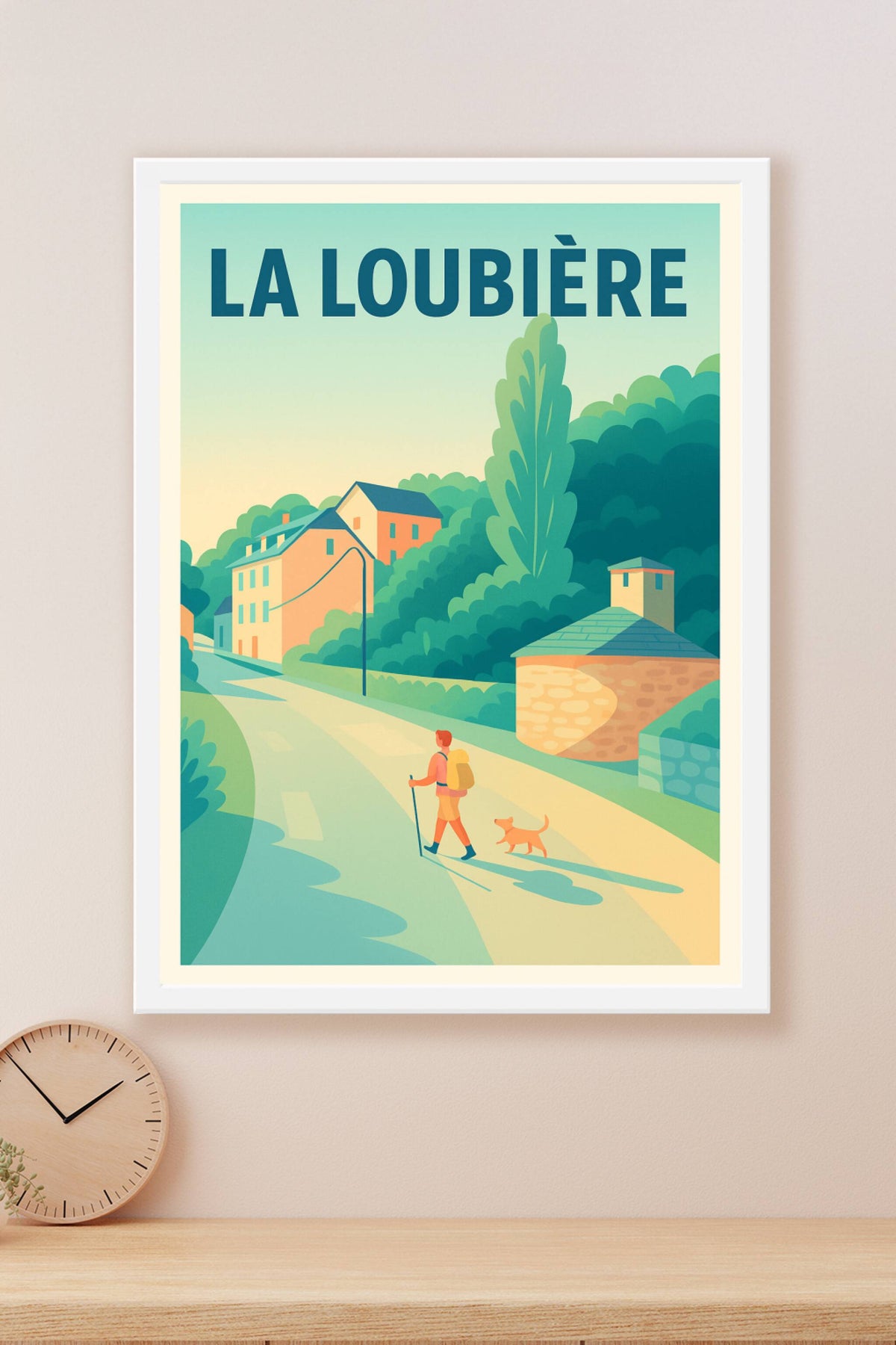 Affiche de La Loubière - Promenade en pleine nature