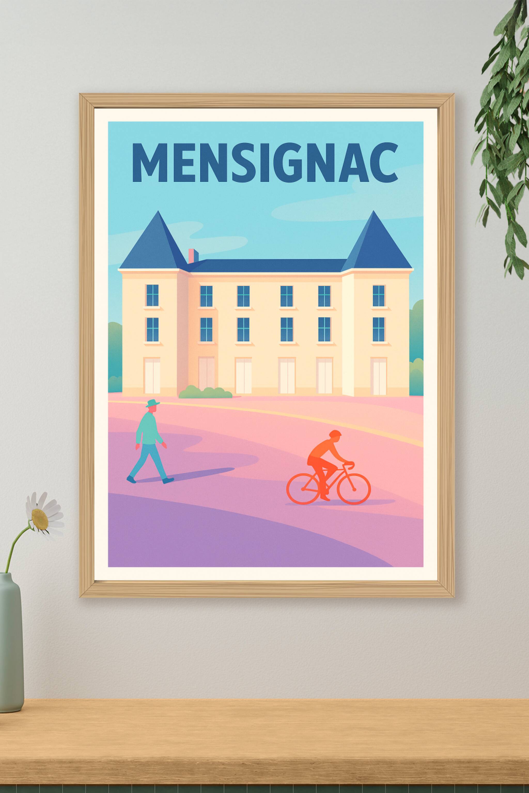 Affiche de Mensignac - Charme et sérénité au cœur de la ville