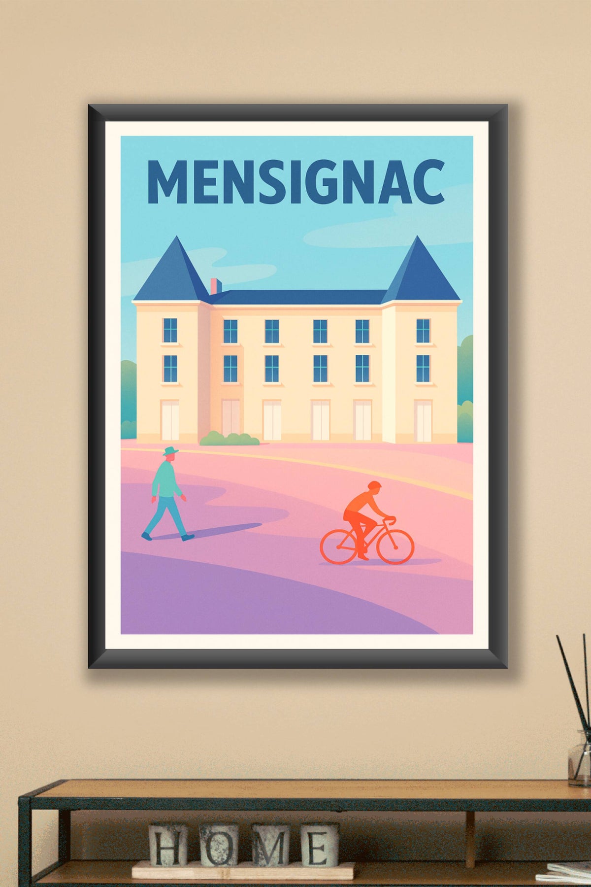 Affiche de Mensignac - Charme et sérénité au cœur de la ville