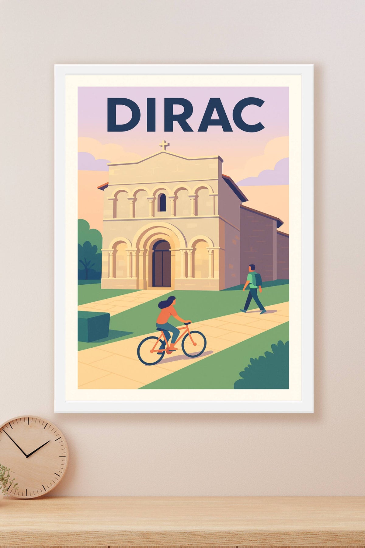 Affiche de Dirac - Charme et sérénité au cœur de la Charente