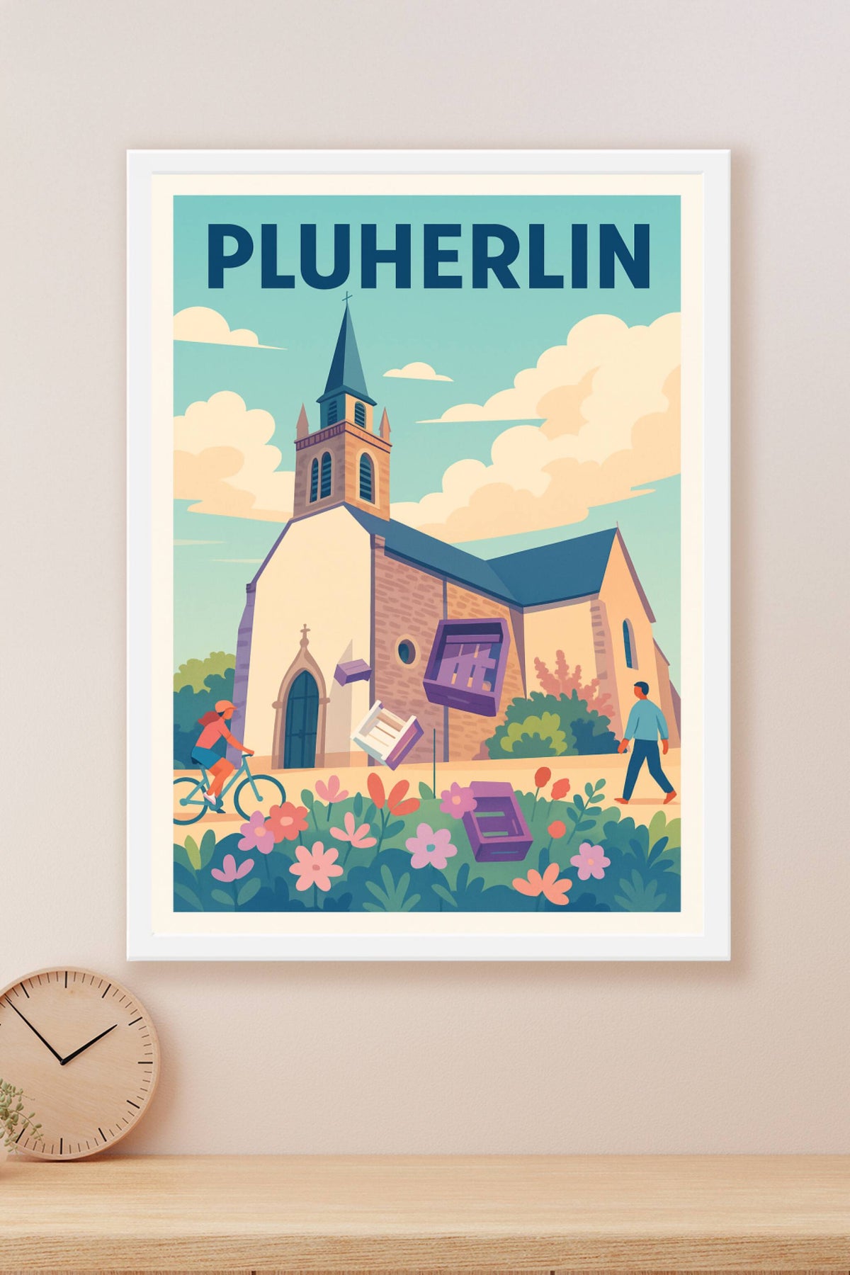 Affiche de Pluherlin - Charme et sérénité au cœur de la Bretagne
