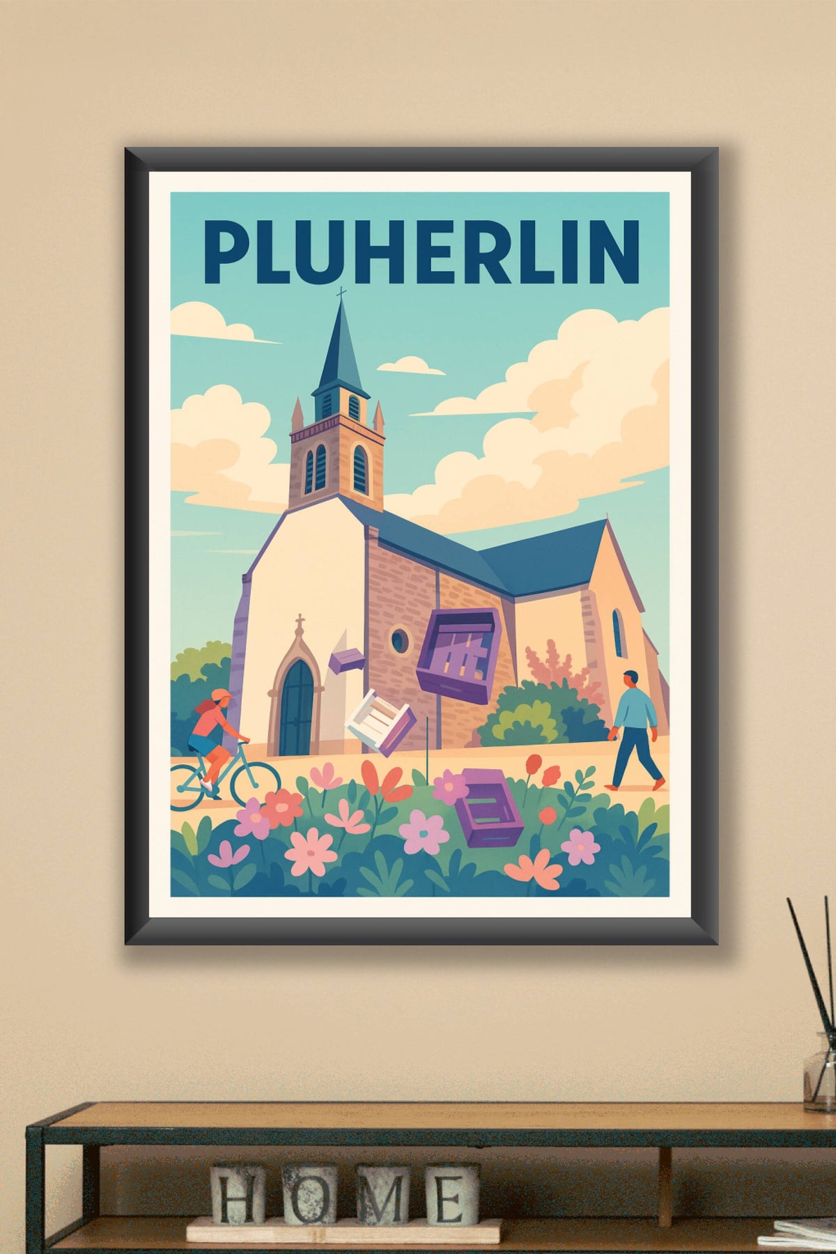 Affiche de Pluherlin - Charme et sérénité au cœur de la Bretagne