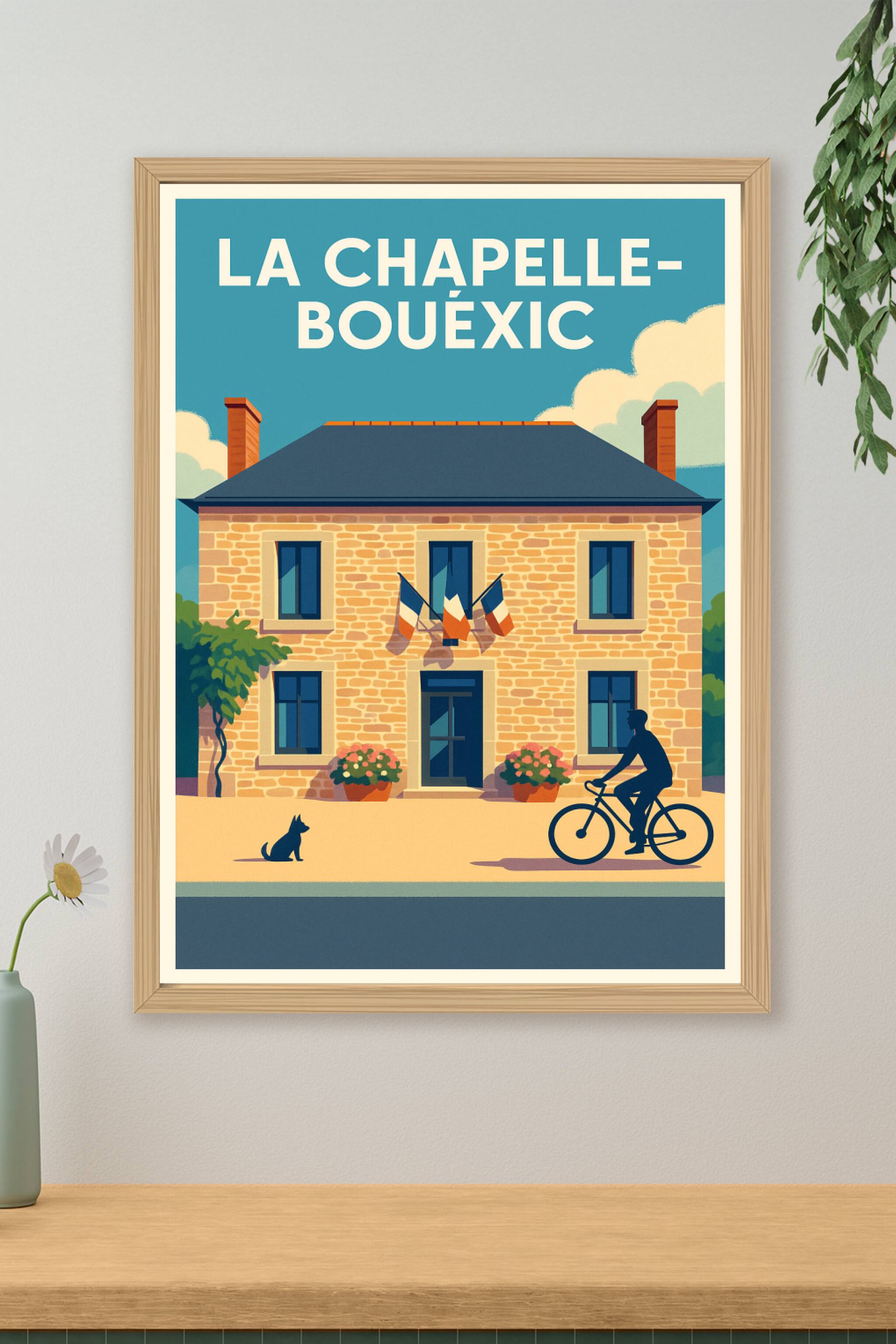 Affiche de La Chapelle-Bouëxic - Charme traditionnel breton en poster