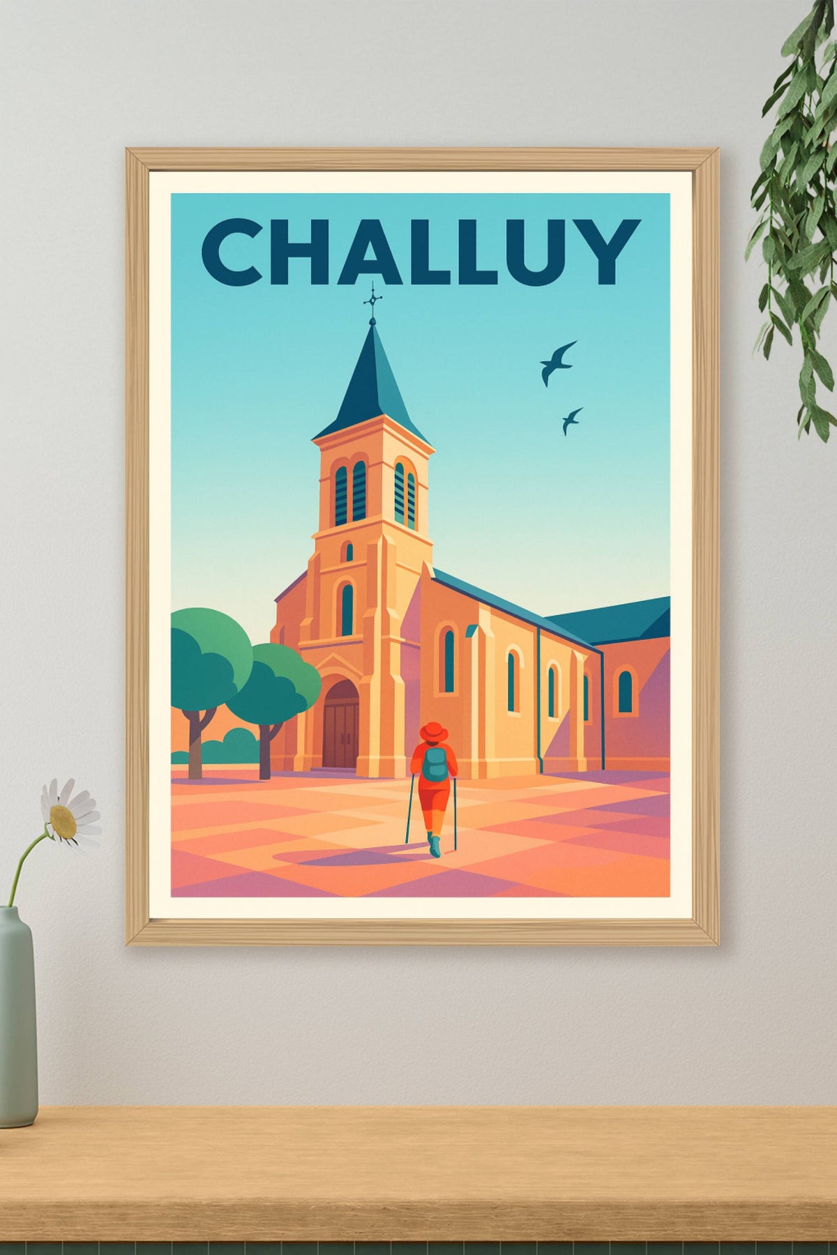 Affiche de Challuy - L'âme paisible d'un village au charme authentique