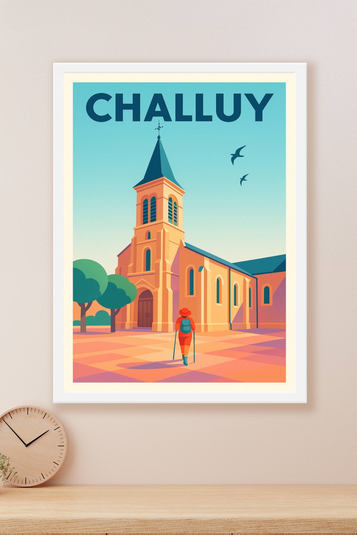 Affiche de Challuy - L'âme paisible d'un village au charme authentique