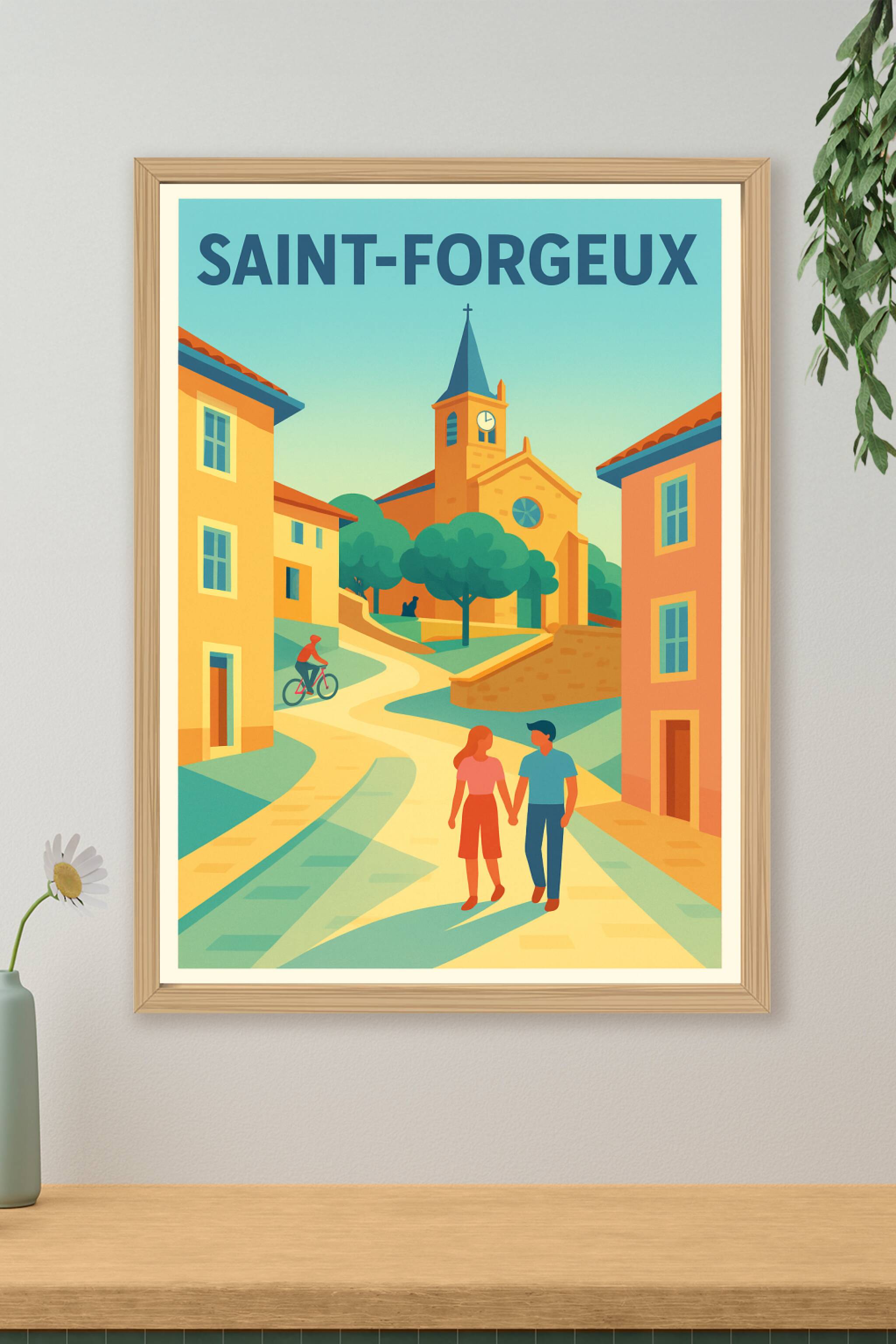 Affiche de Saint-Forgeux - Un charme villageois à découvrir