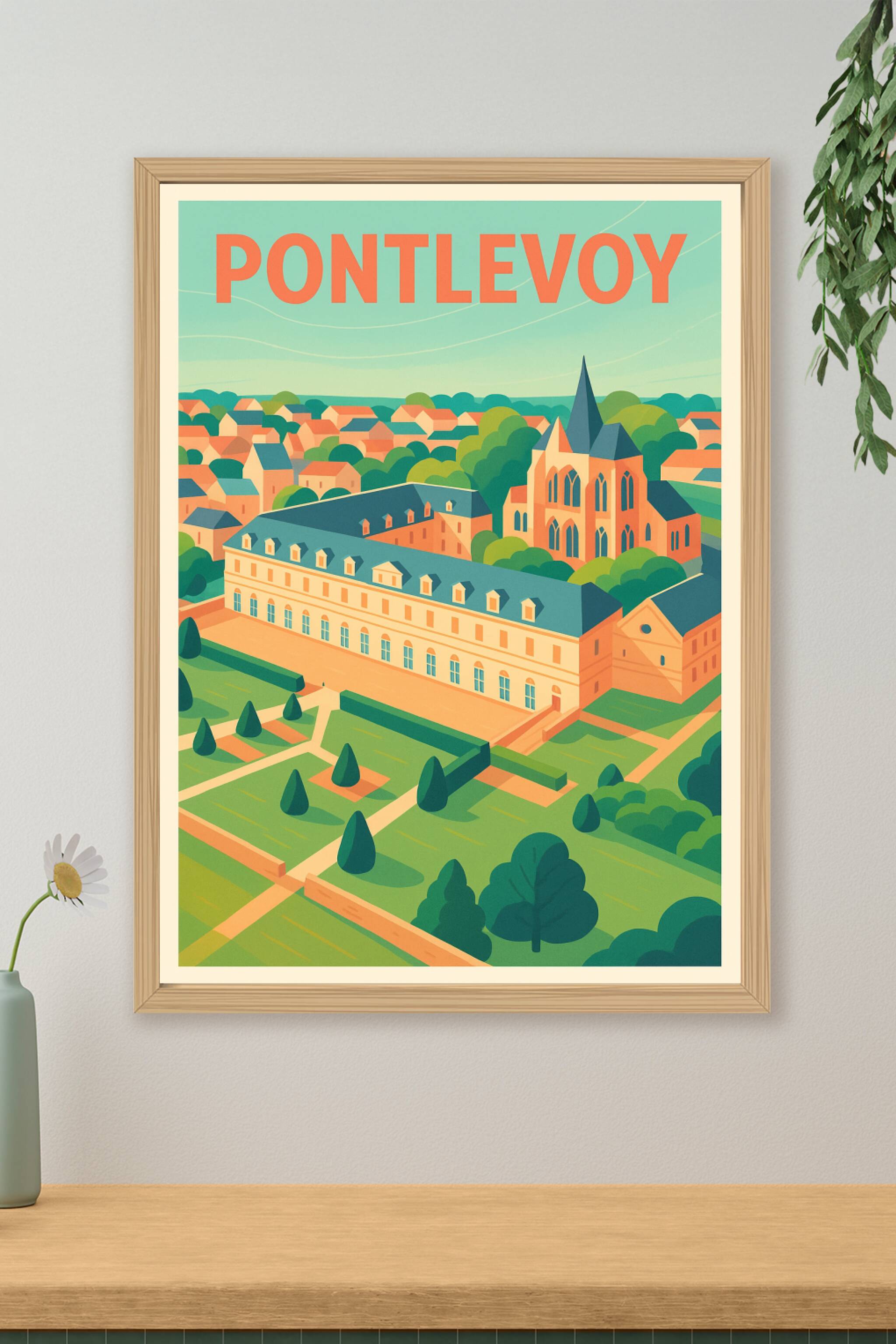 Affiche de Pontlevoy - Élégance et patrimoine au cœur de la vallée