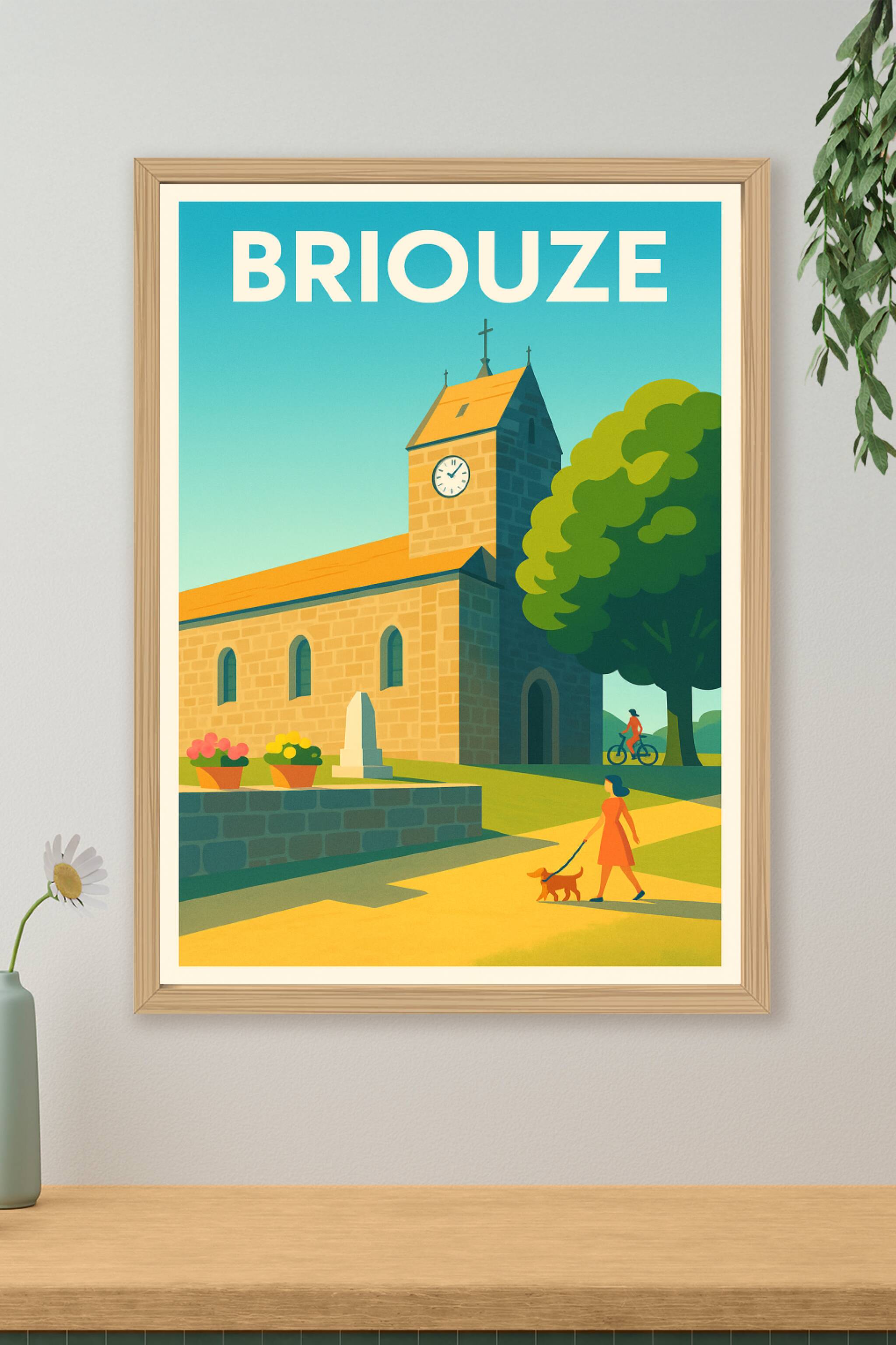 Affiche de Briouze - Charme paisible au cœur du village