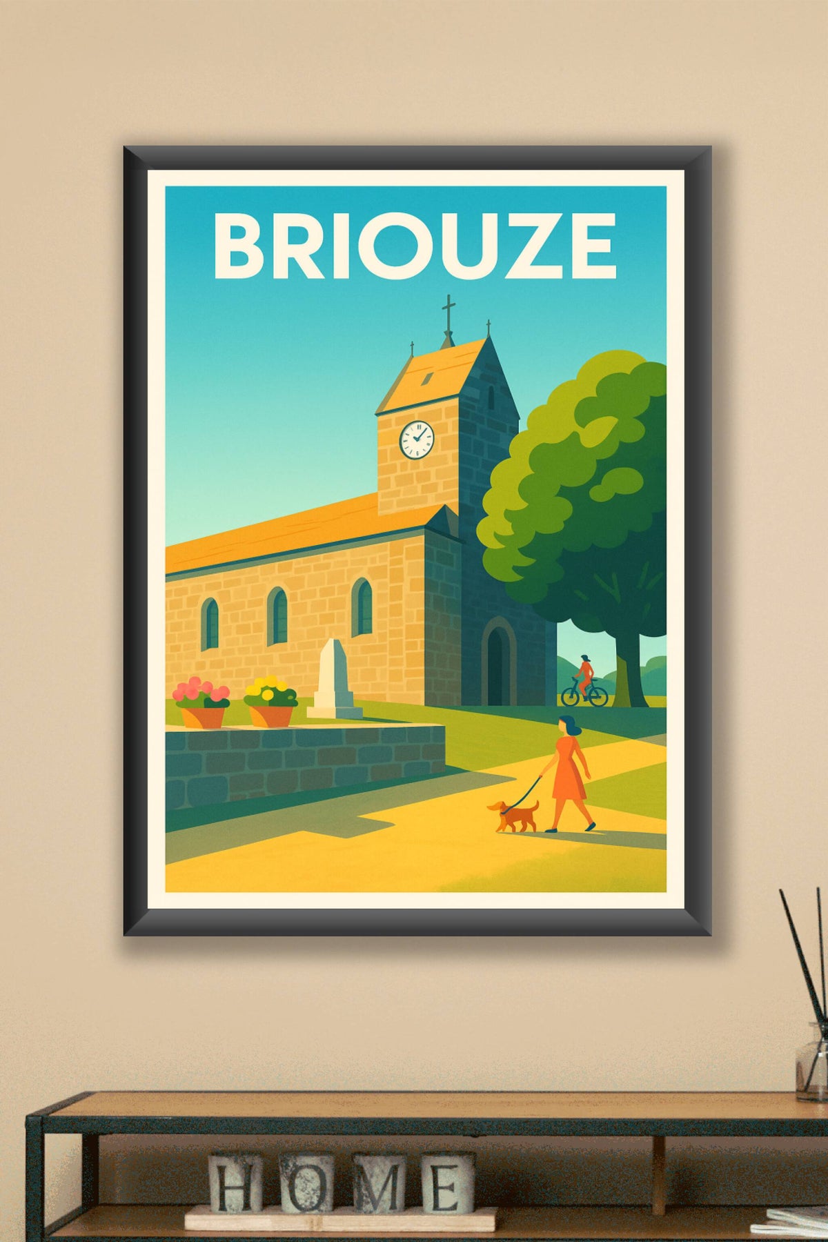 Affiche de Briouze - Charme paisible au cœur du village