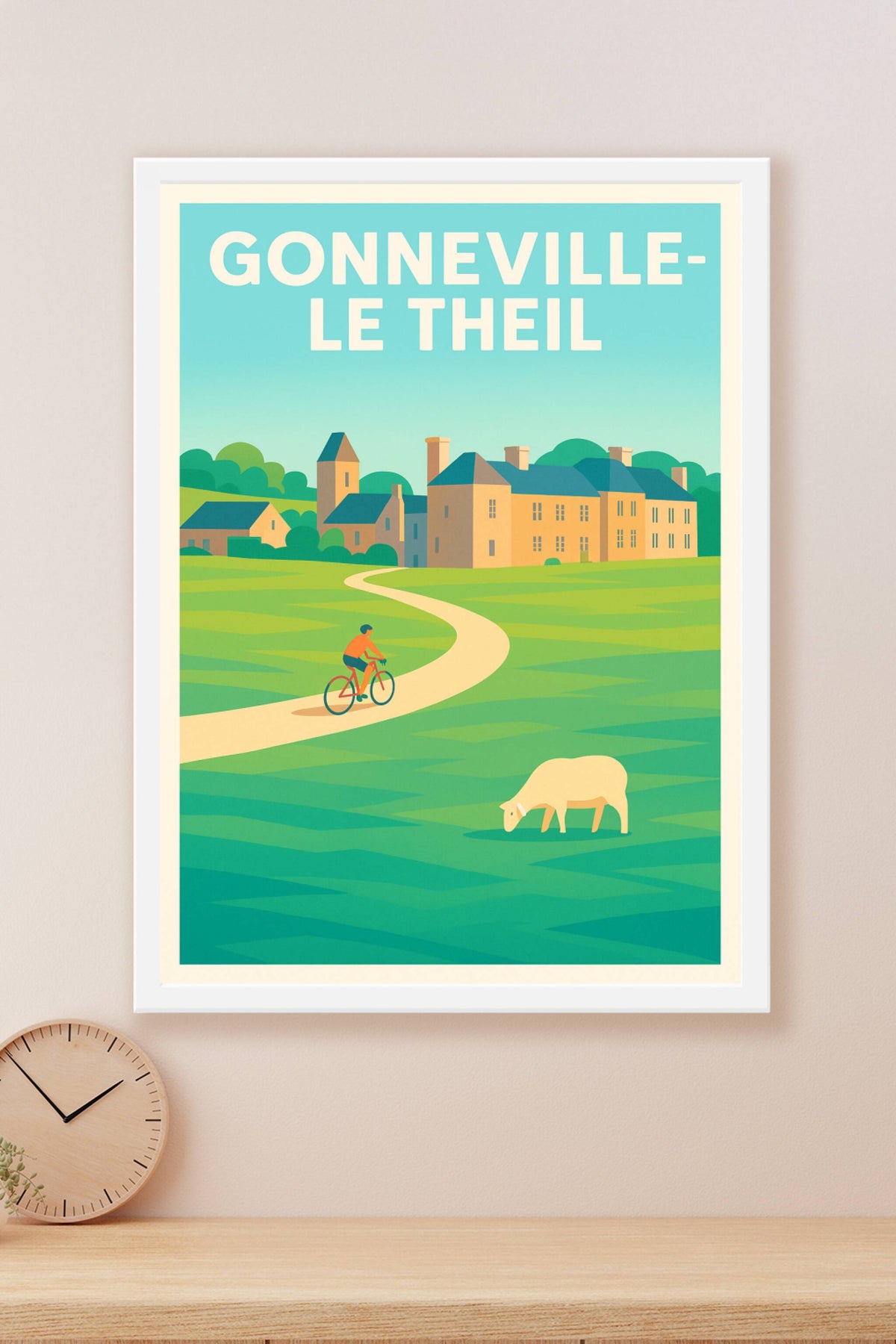 Affiche de Gonneville-Le Theil - Évasion douce à la campagne normande