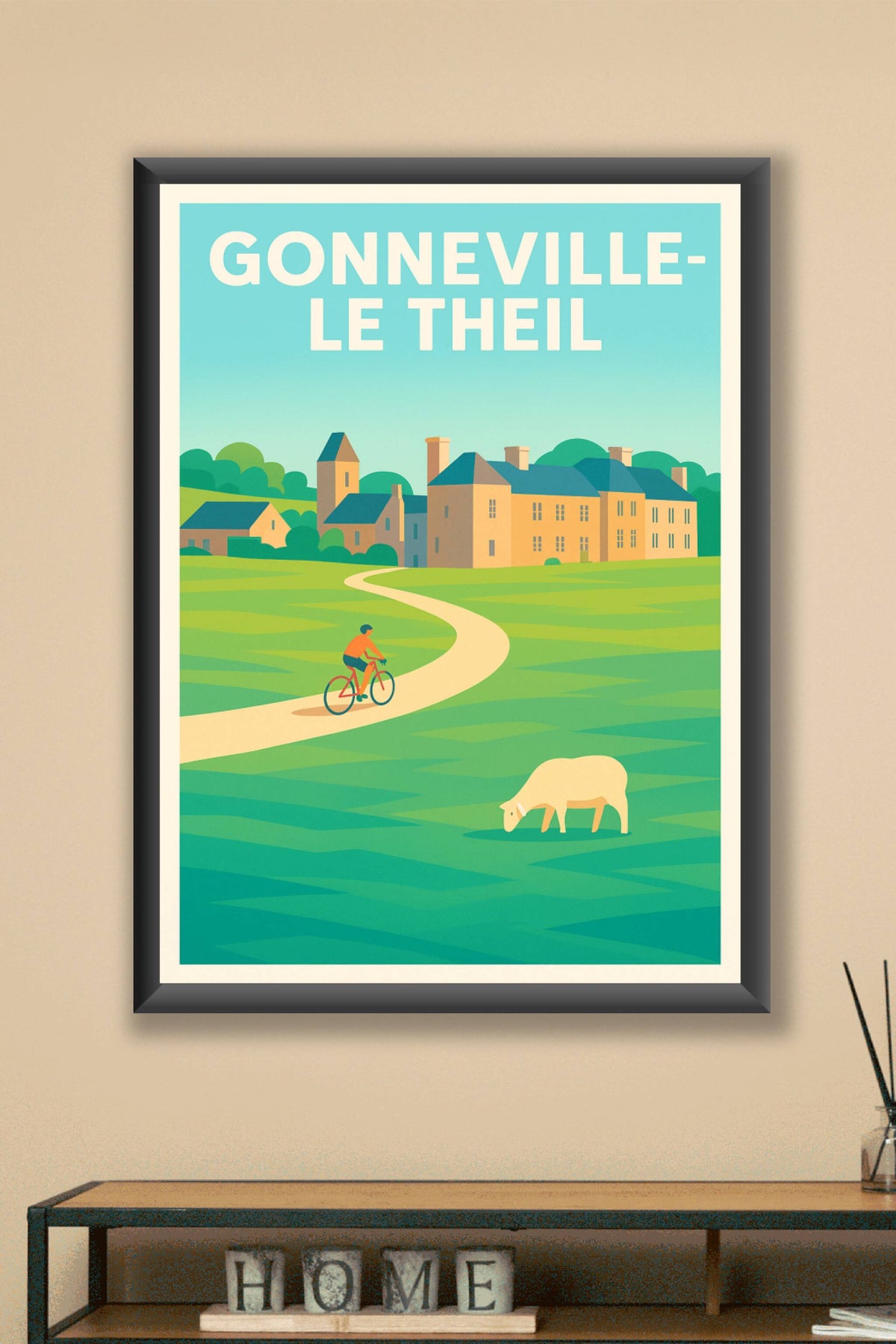 Affiche de Gonneville-Le Theil - Évasion douce à la campagne normande
