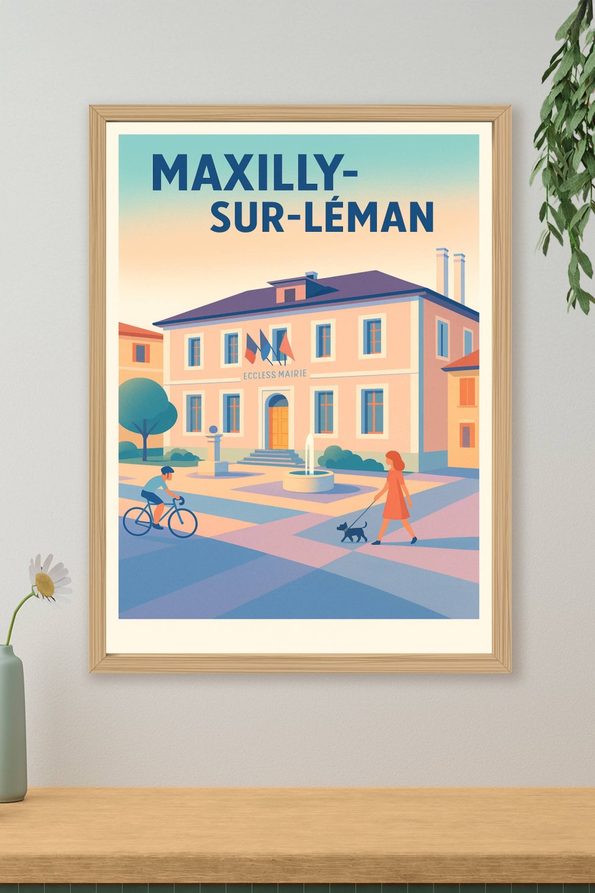 Affiche de Maxilly-sur-Léman - Charme et douceur au cœur du Léman