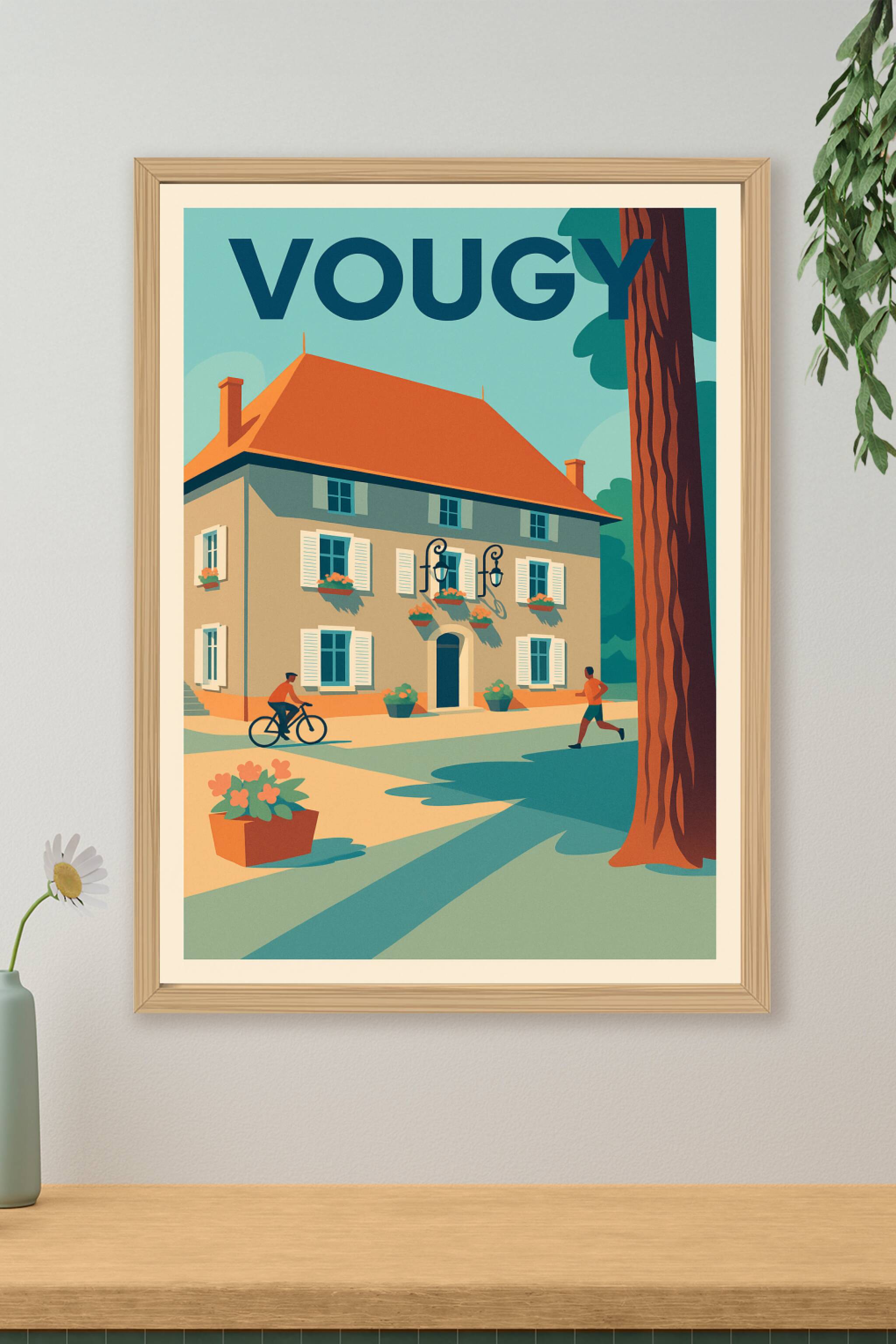 Affiche de Vougy - Charme et sérénité en pleine nature