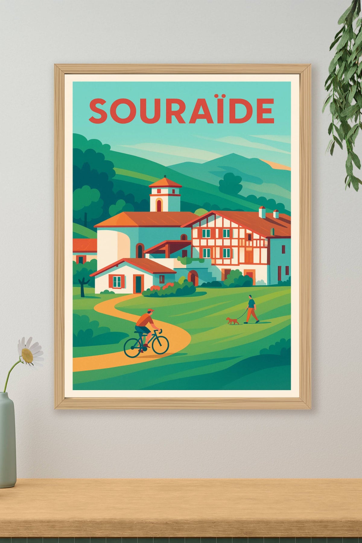 Affiche de Souraïde - Charme et sérénité au cœur du Pays Basque