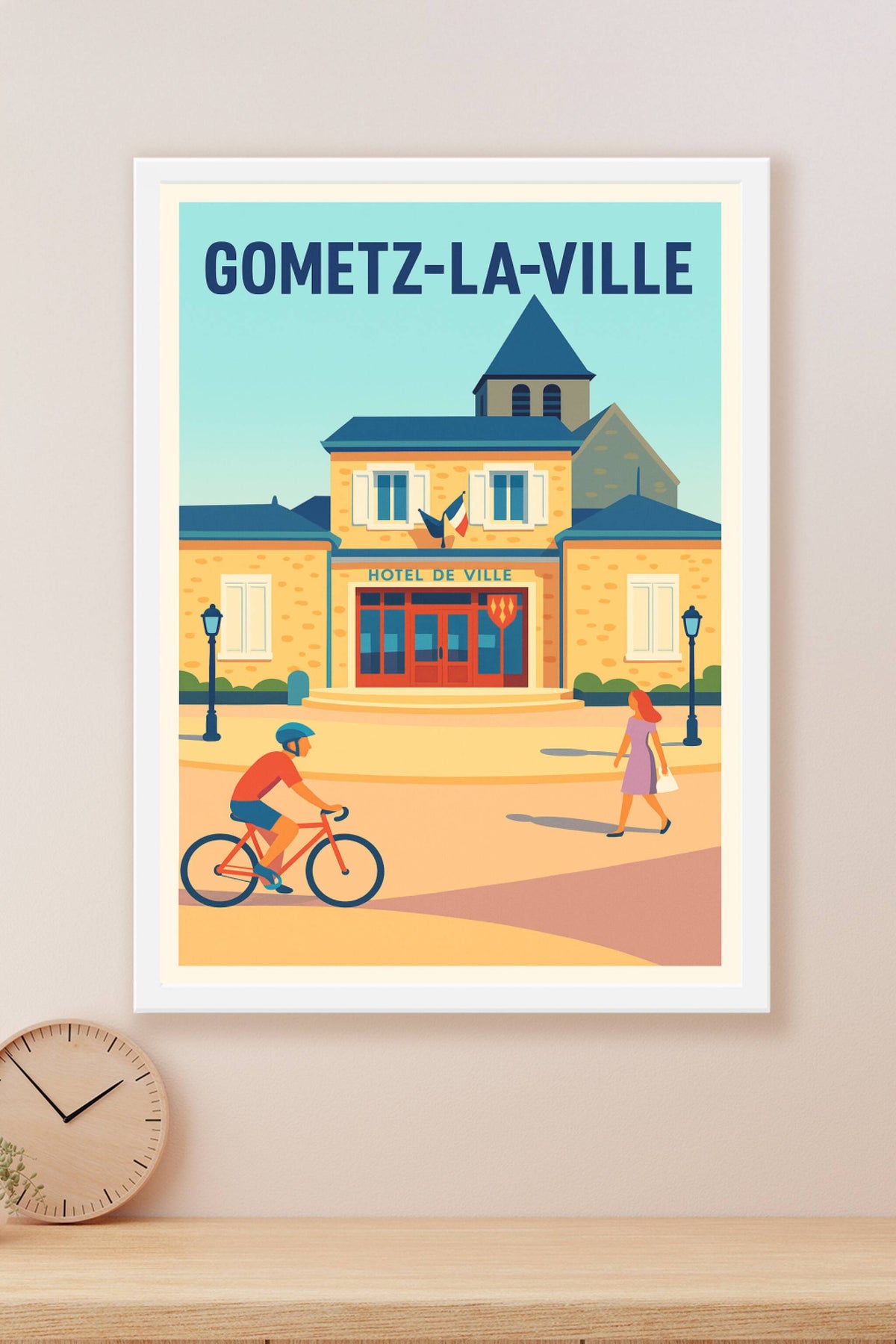 Affiche de Gometz-la-Ville - Charme authentique du cœur de village