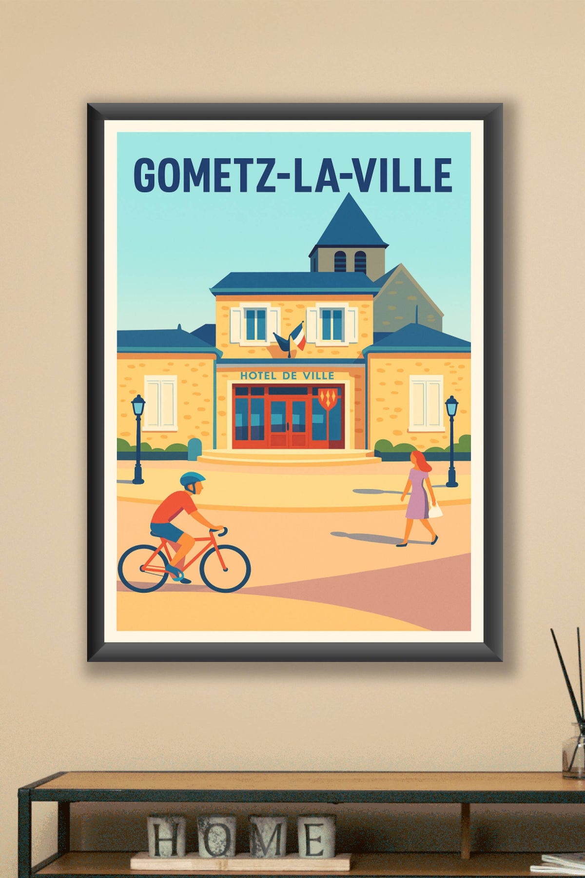 Affiche de Gometz-la-Ville - Charme authentique du cœur de village