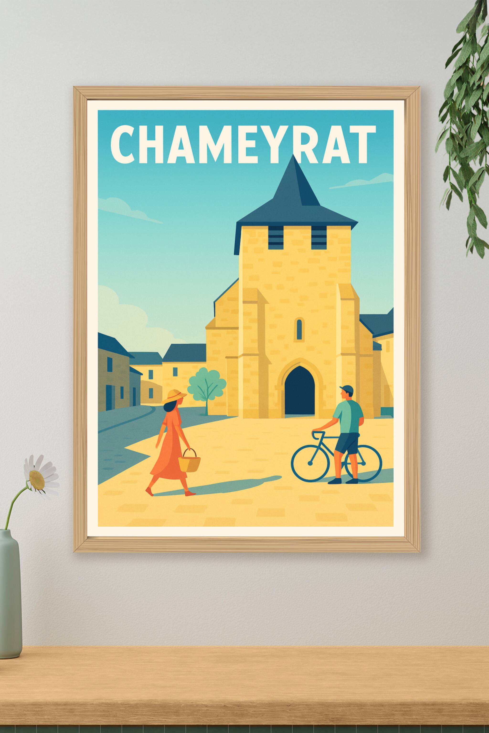 Affiche de Chameyrat - Charme et douceur d'un village authentique