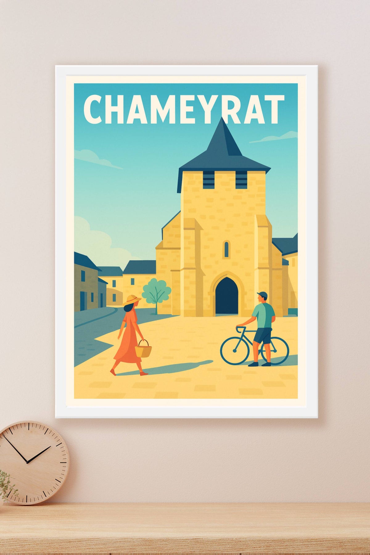 Affiche de Chameyrat - Charme et douceur d'un village authentique