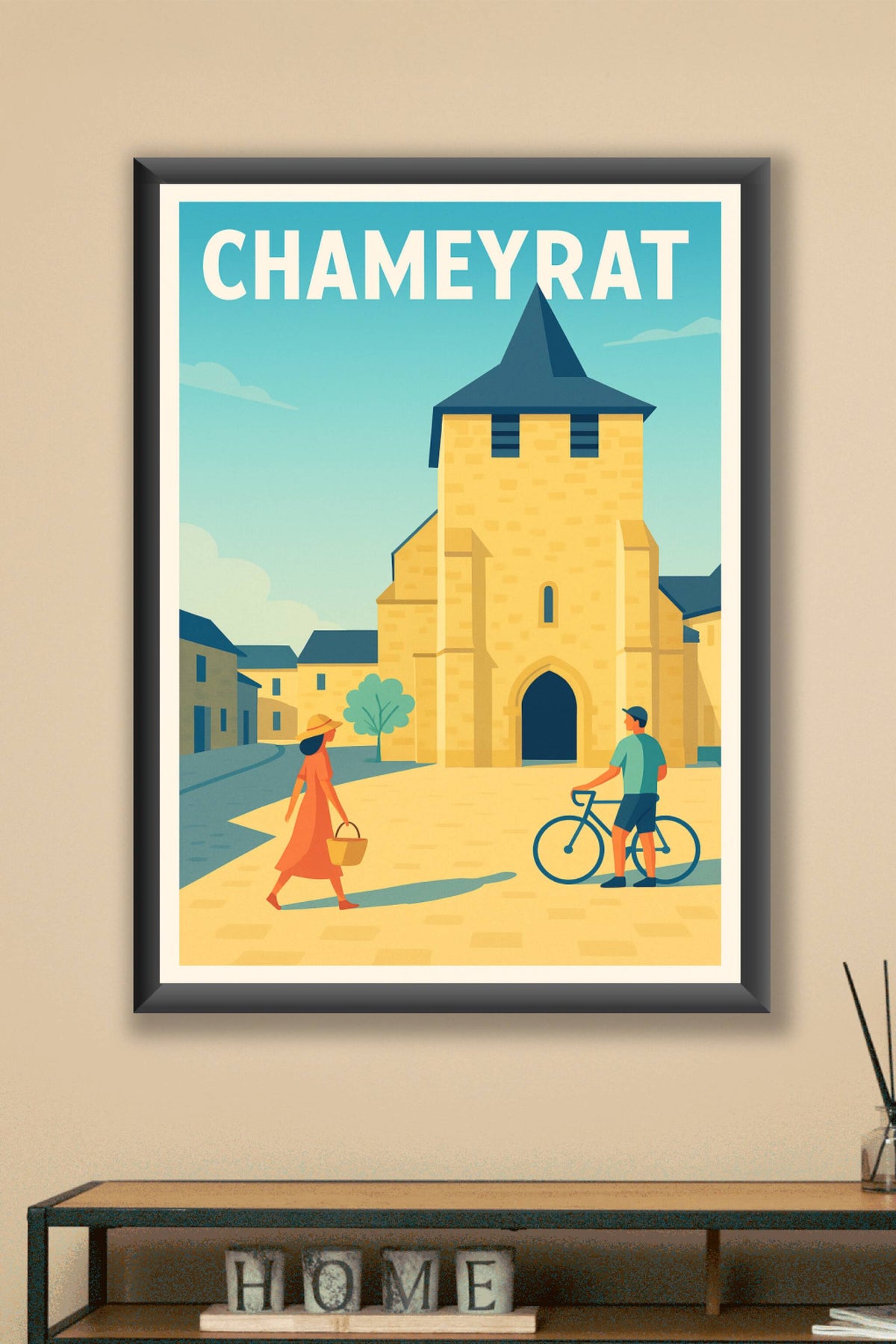 Affiche de Chameyrat - Charme et douceur d'un village authentique