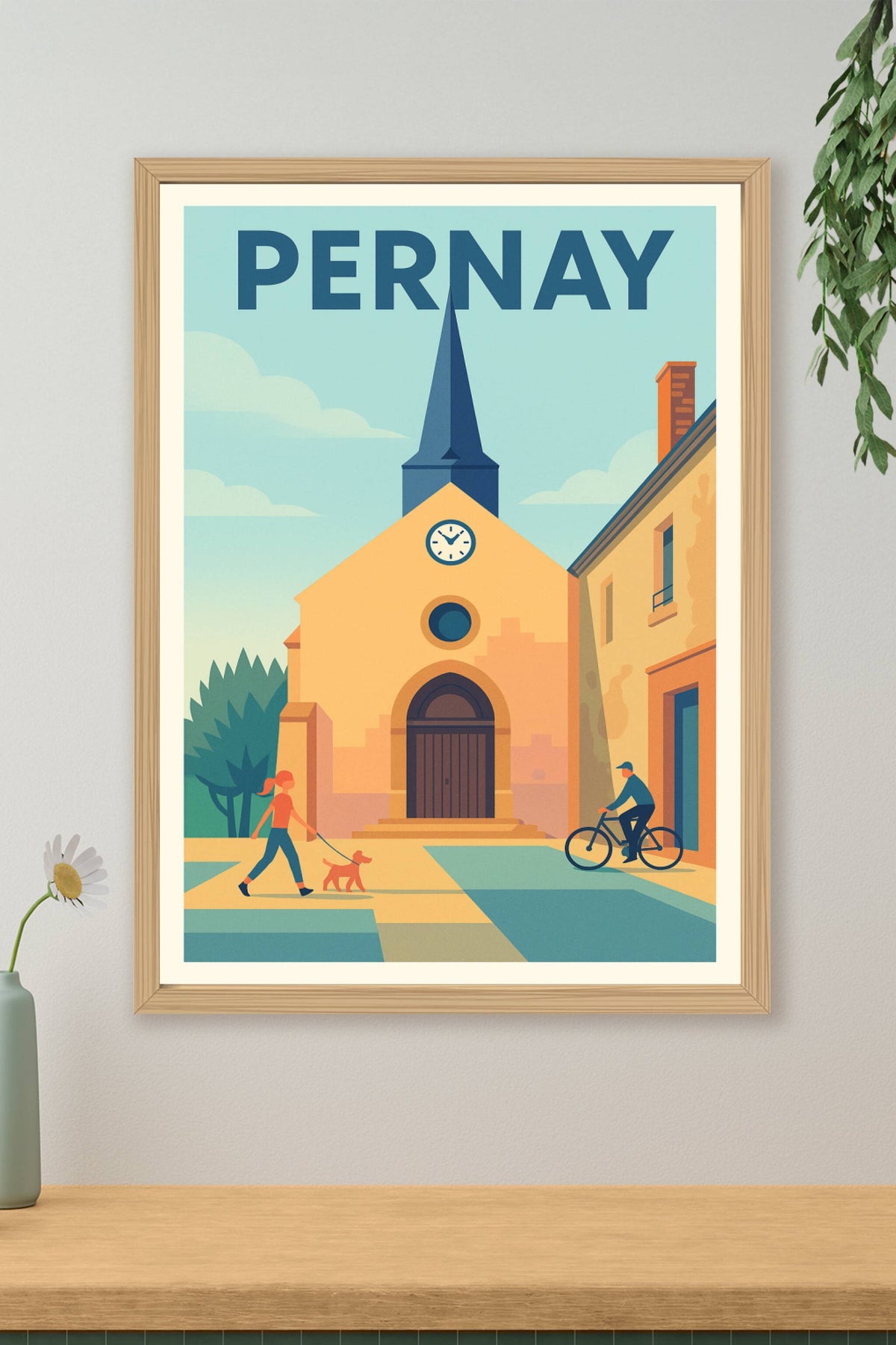 Affiche de Pernay - Charme et sérénité au cœur du village