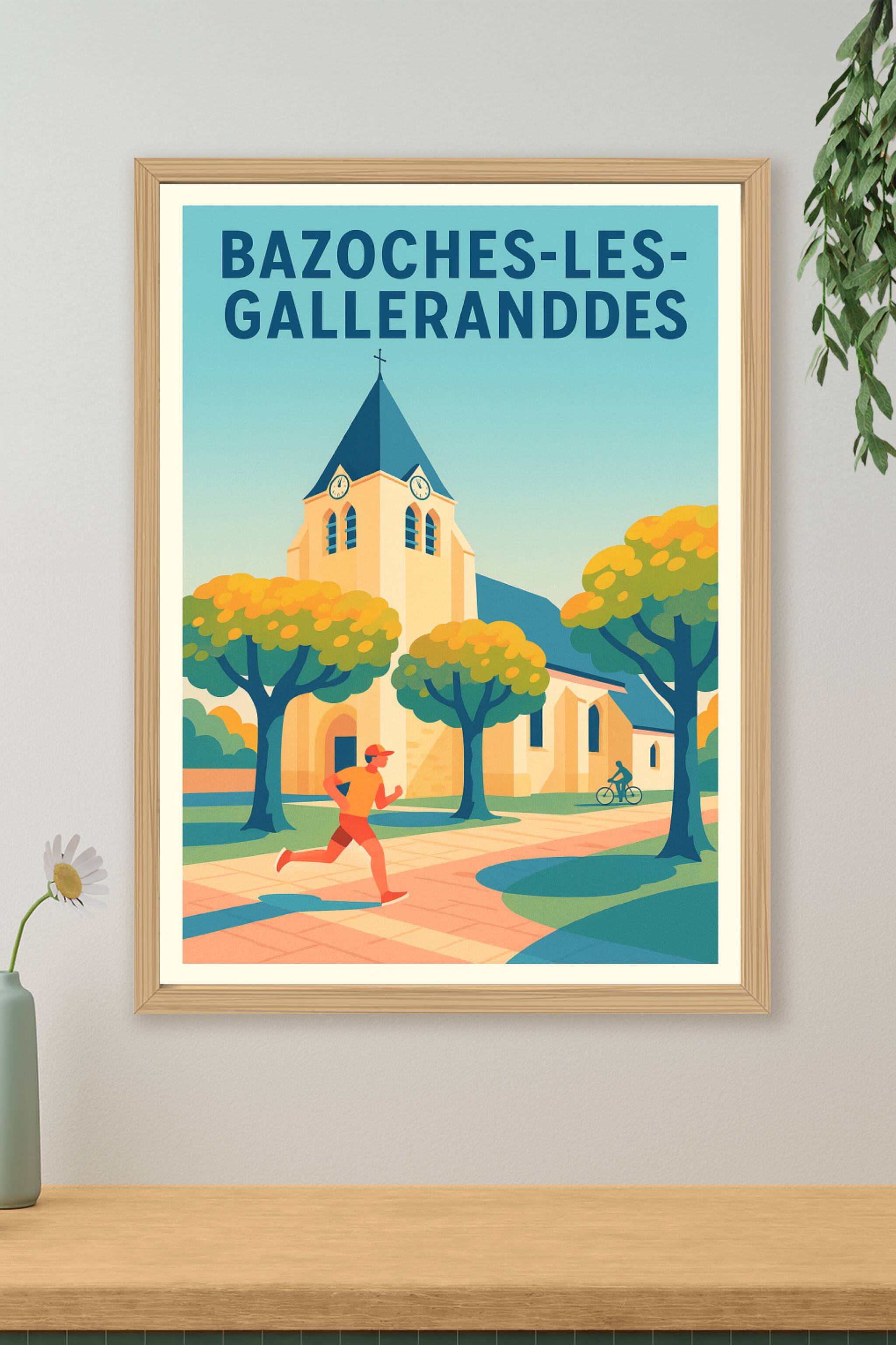 Affiche de Bazoches-les-Gallerandes - Ambiance dynamique et sérénité locale