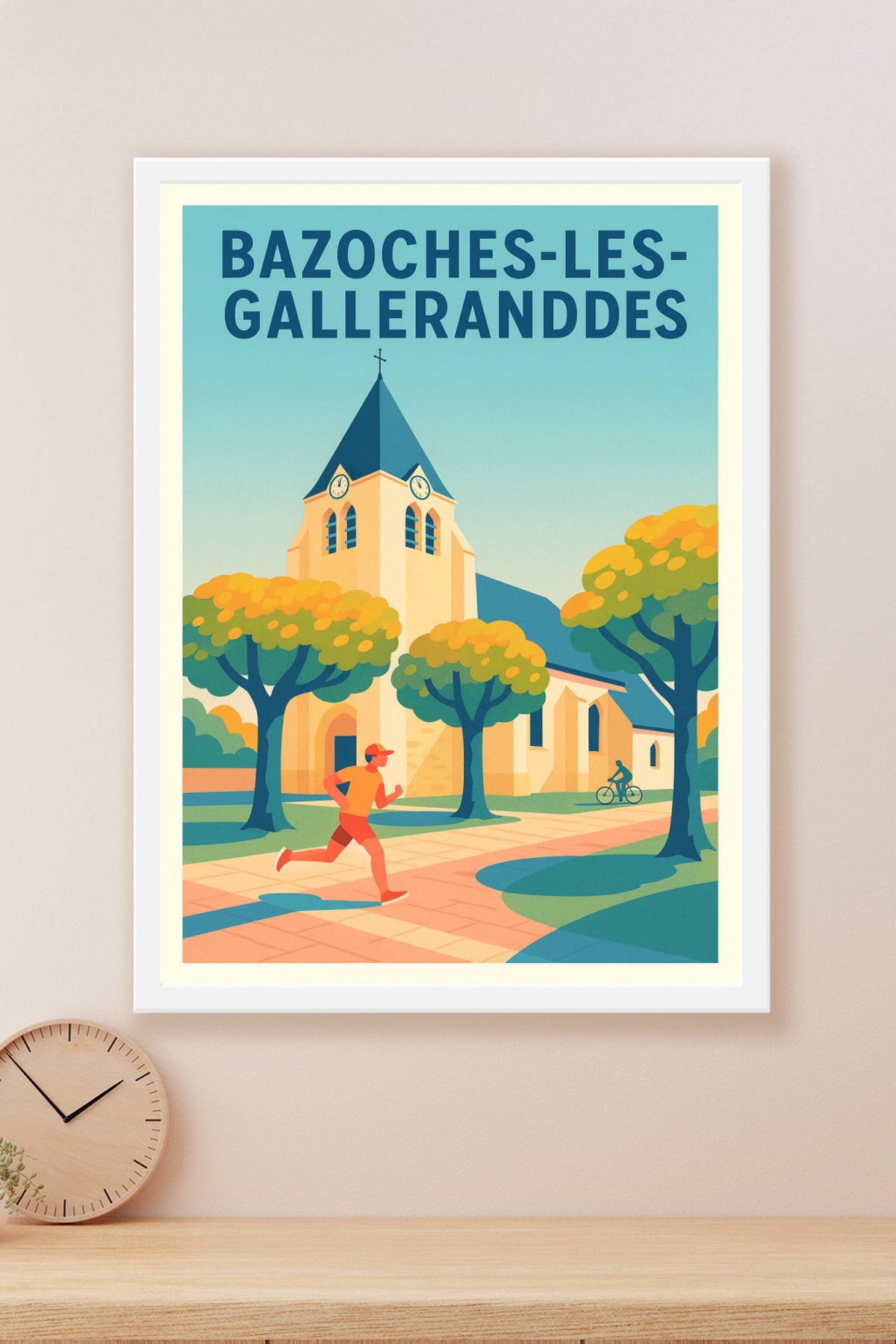 Affiche de Bazoches-les-Gallerandes - Ambiance dynamique et sérénité locale