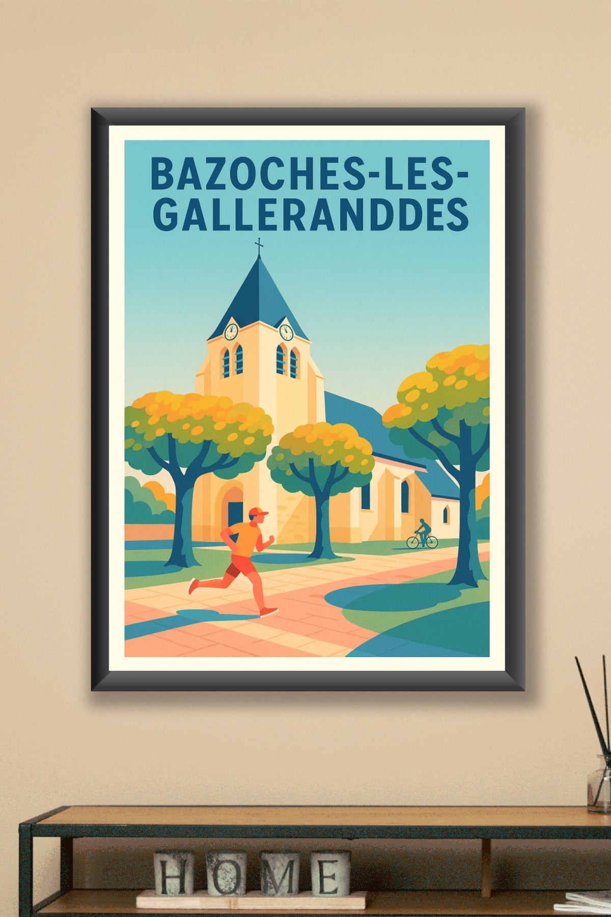 Affiche de Bazoches-les-Gallerandes - Ambiance dynamique et sérénité locale
