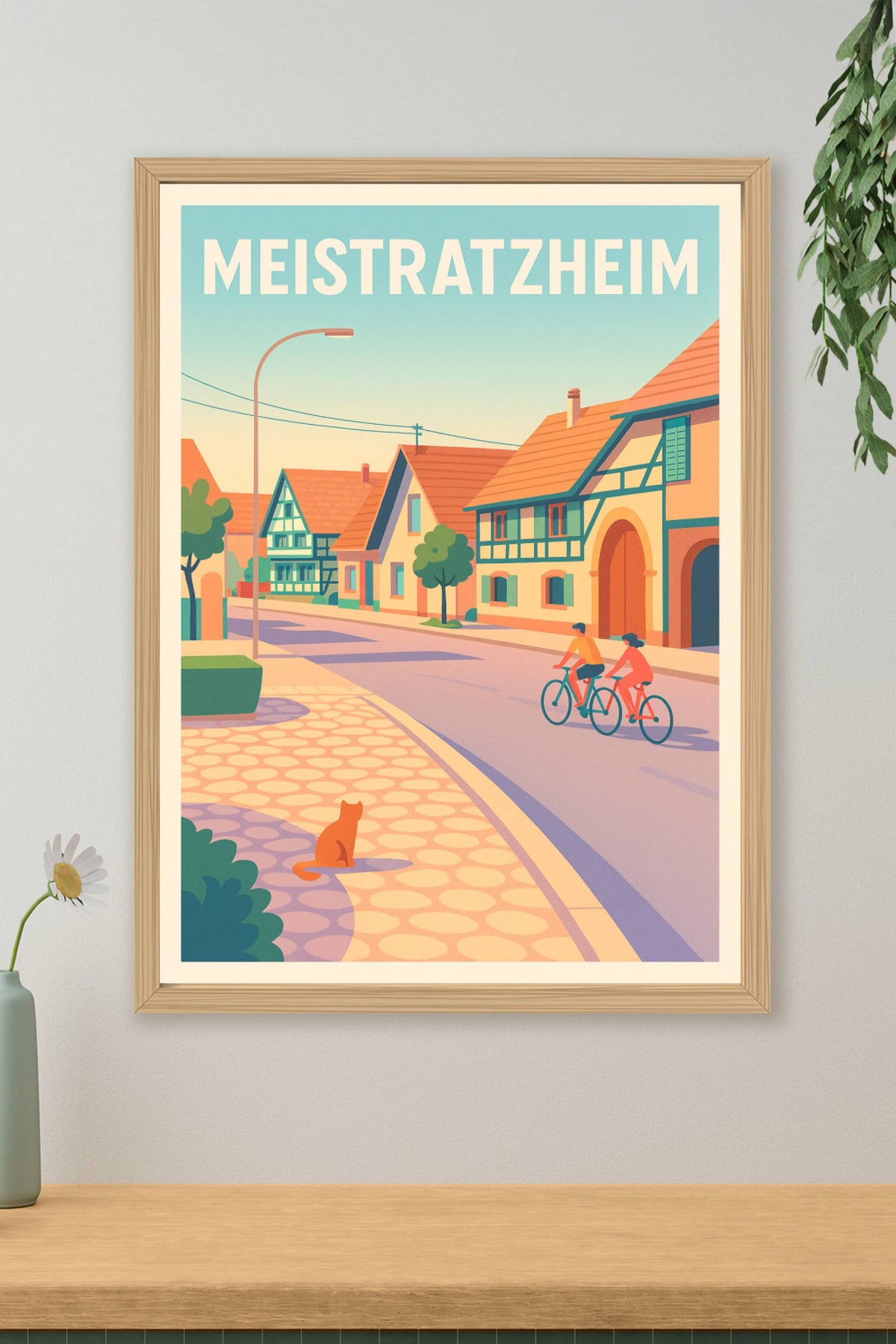 Affiche de Meistratzheim - Charme et douceur alsaciens en poster