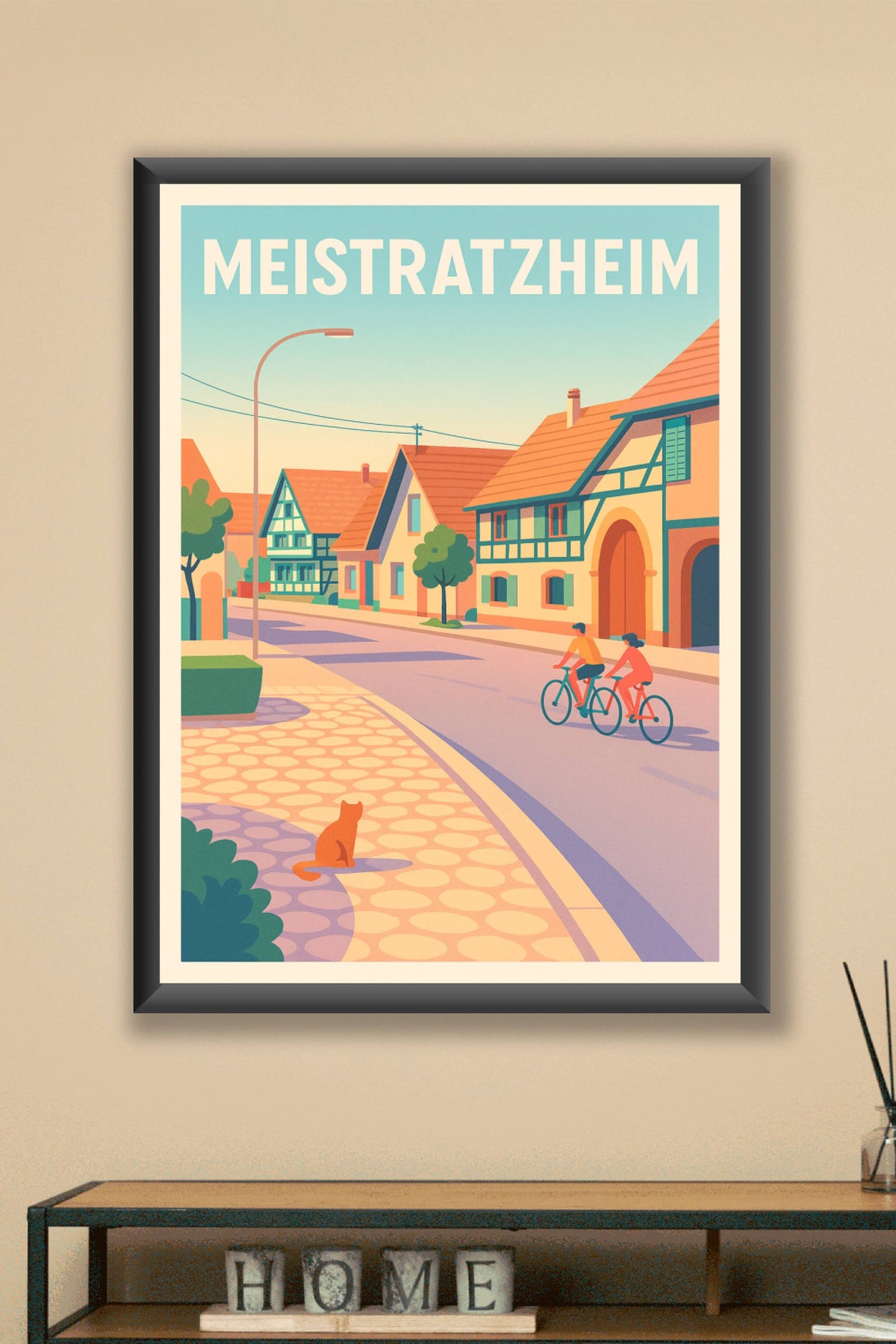 Affiche de Meistratzheim - Charme et douceur alsaciens en poster