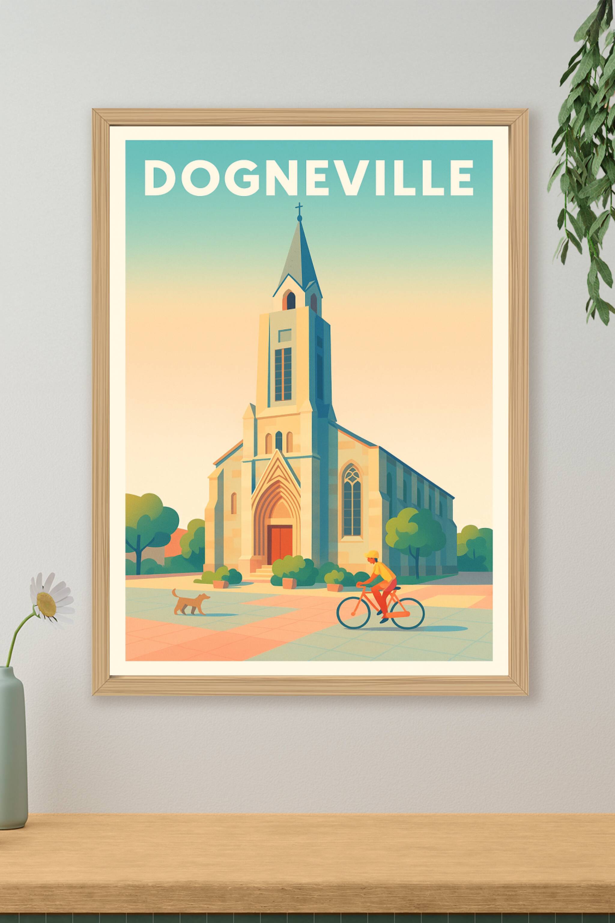 Affiche de Dogneville - Charme paisible d'un village authentique