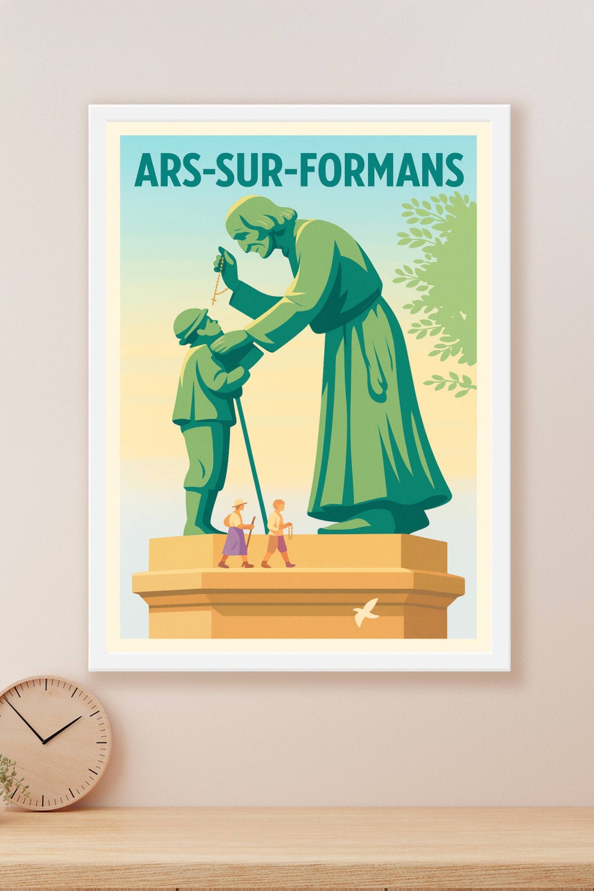 Affiche de Ars-sur-Formans - La spiritualité au cœur de la tradition