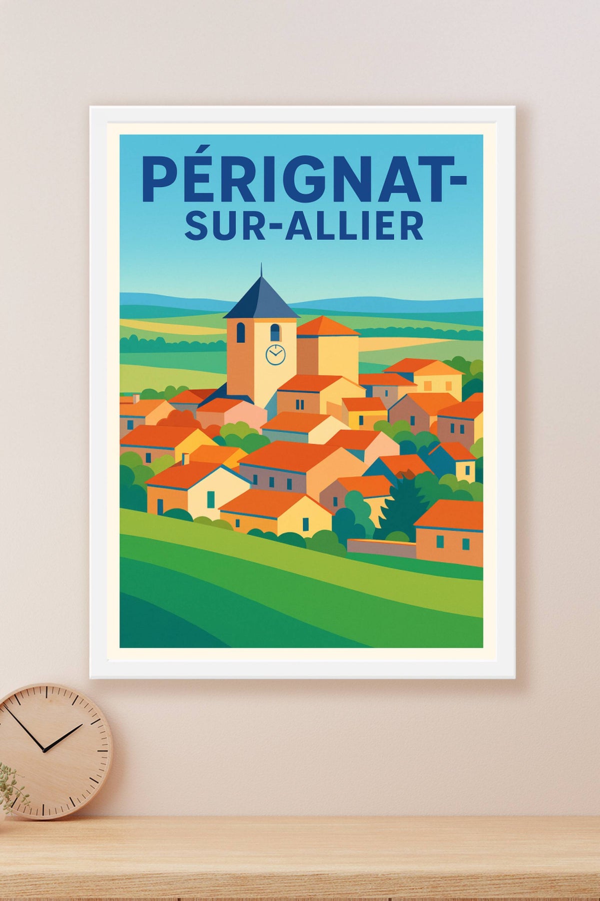 Affiche de Pérignat-sur-Allier - Charme et sérénité au cœur de la campagne