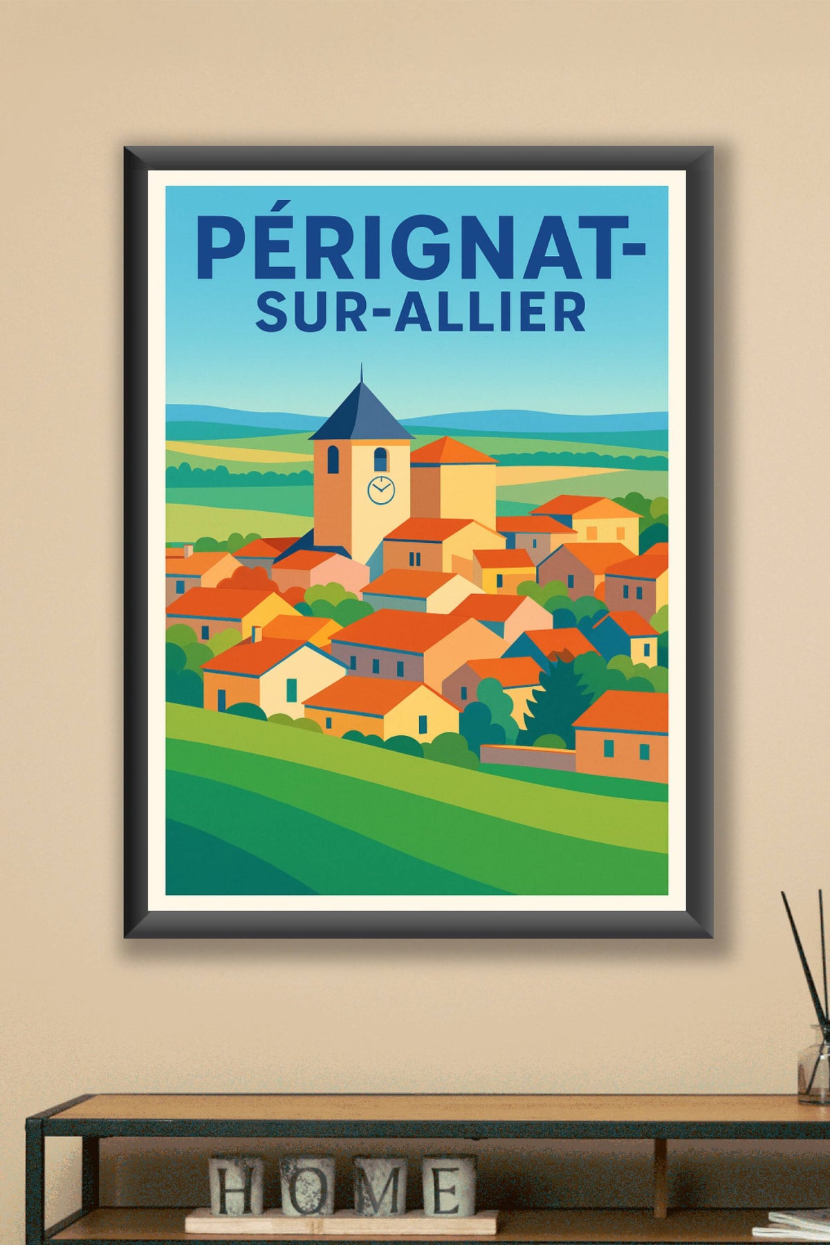 Affiche de Pérignat-sur-Allier - Charme et sérénité au cœur de la campagne