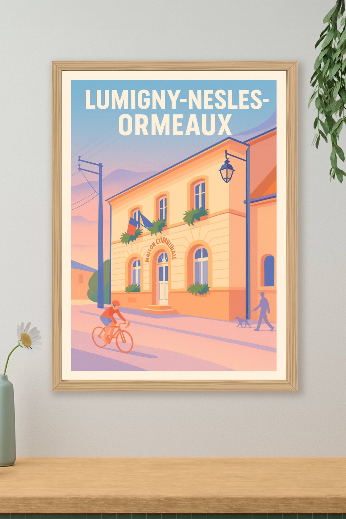 Affiche de Lumigny-Nesles-Ormeaux - Charme et douceur de vivre à la française