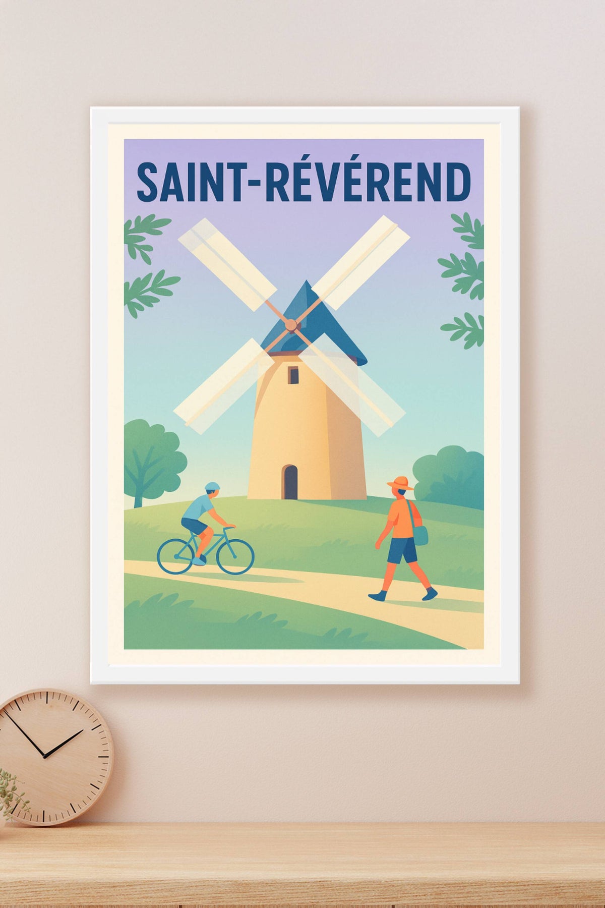 Affiche de Saint-Révérend - L'escapade champêtre au moulin