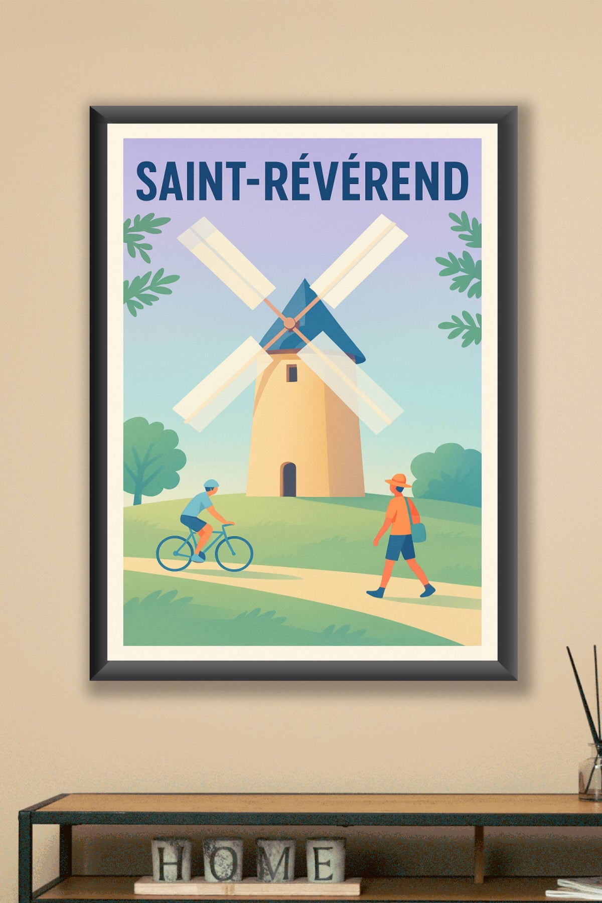 Affiche de Saint-Révérend - L'escapade champêtre au moulin