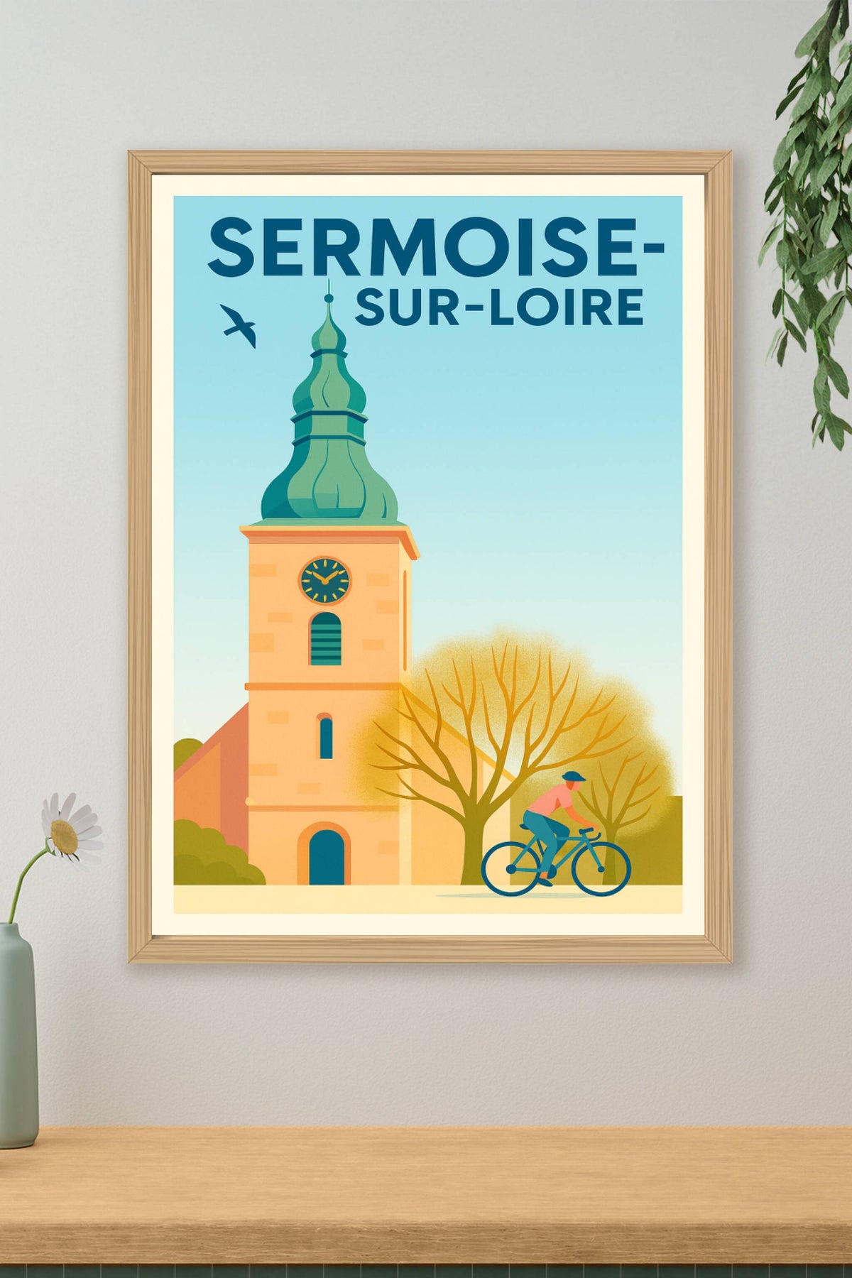 Affiche de Sermoise-sur-Loire - Charme et sérénité au bord de l'eau