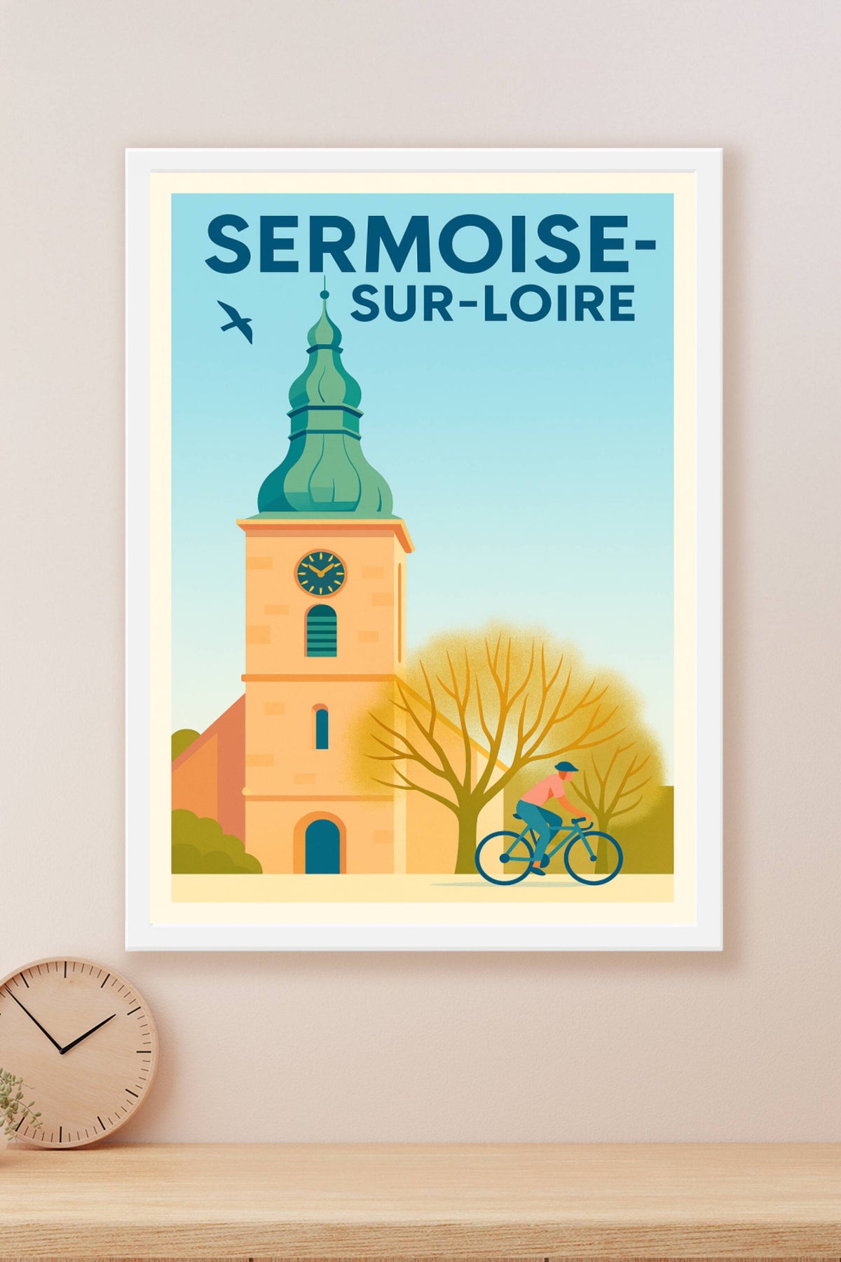 Affiche de Sermoise-sur-Loire - Charme et sérénité au bord de l'eau