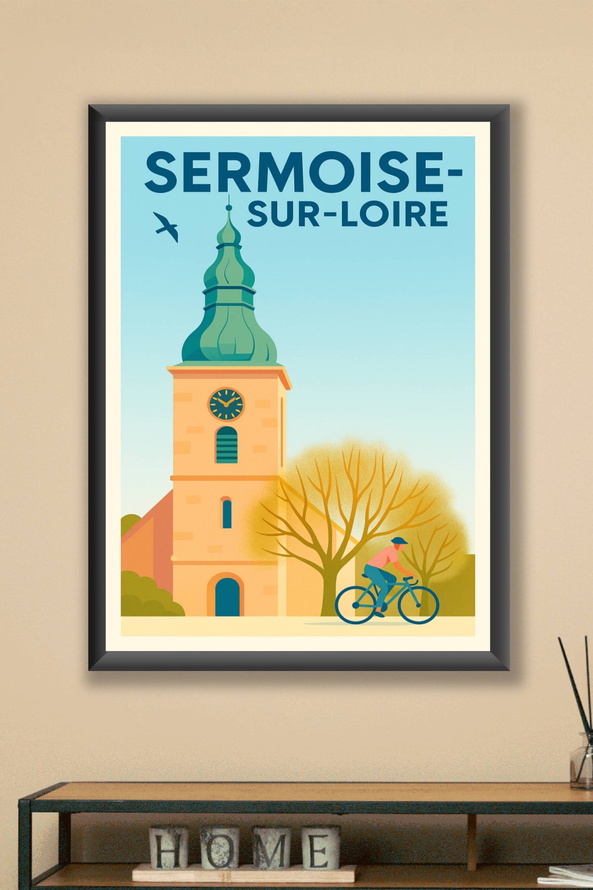Affiche de Sermoise-sur-Loire - Charme et sérénité au bord de l'eau