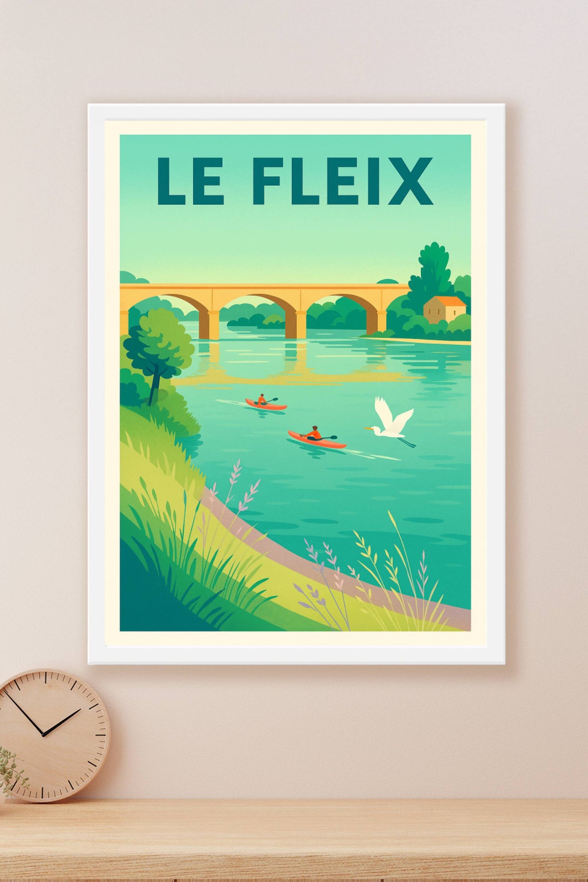 Affiche de Le Fleix - Évasion au fil de l'eau