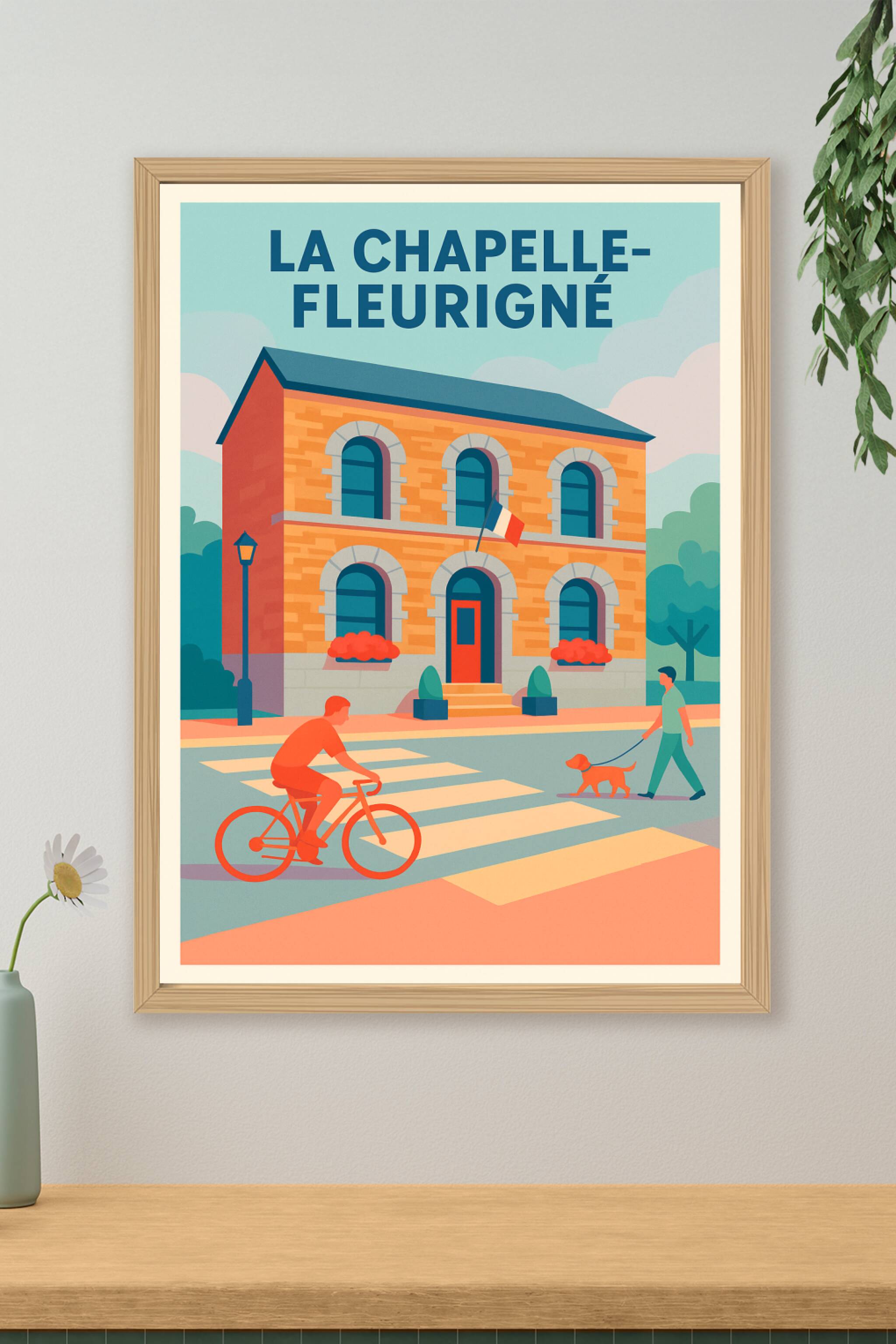 Affiche de La Chapelle-Fleurigné - Charme et simplicité au cœur de la vie locale