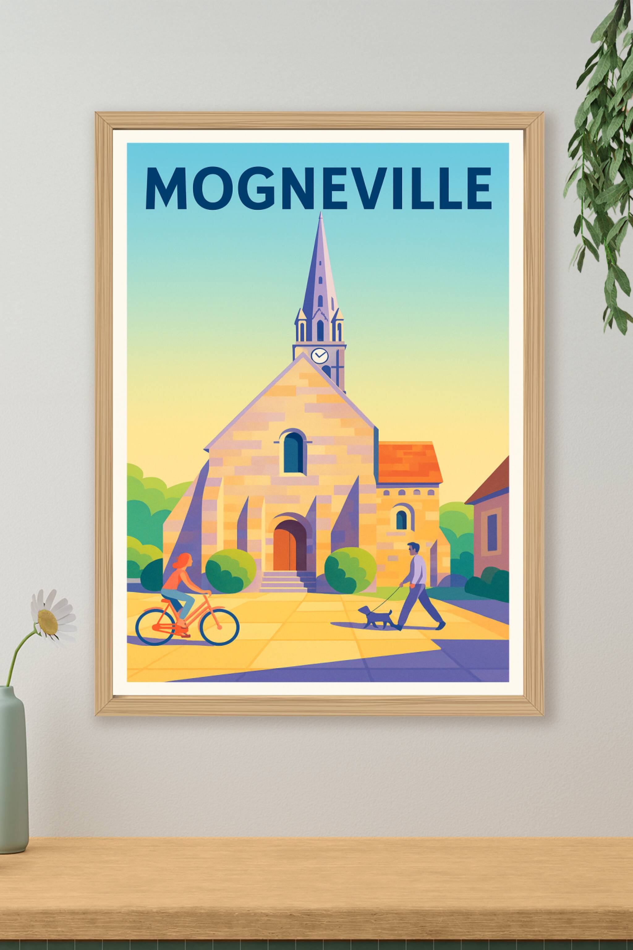 Affiche de Mogneville - Charme paisible au cœur du village