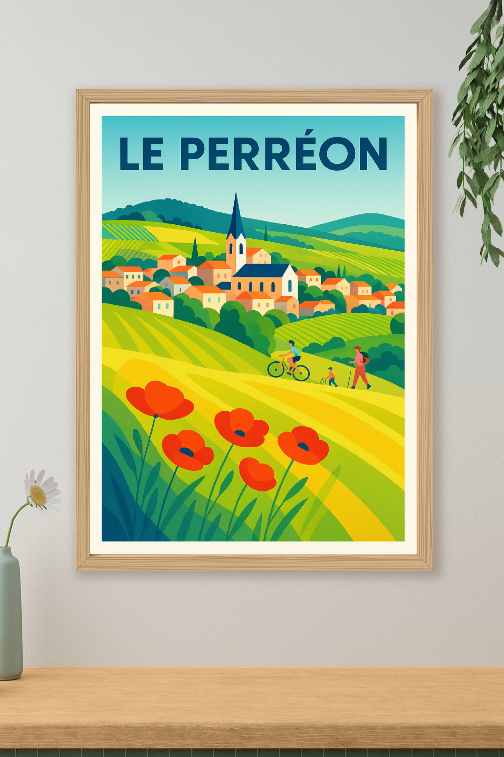 Affiche de Le Perréon - Charme et sérénité au cœur des vignes