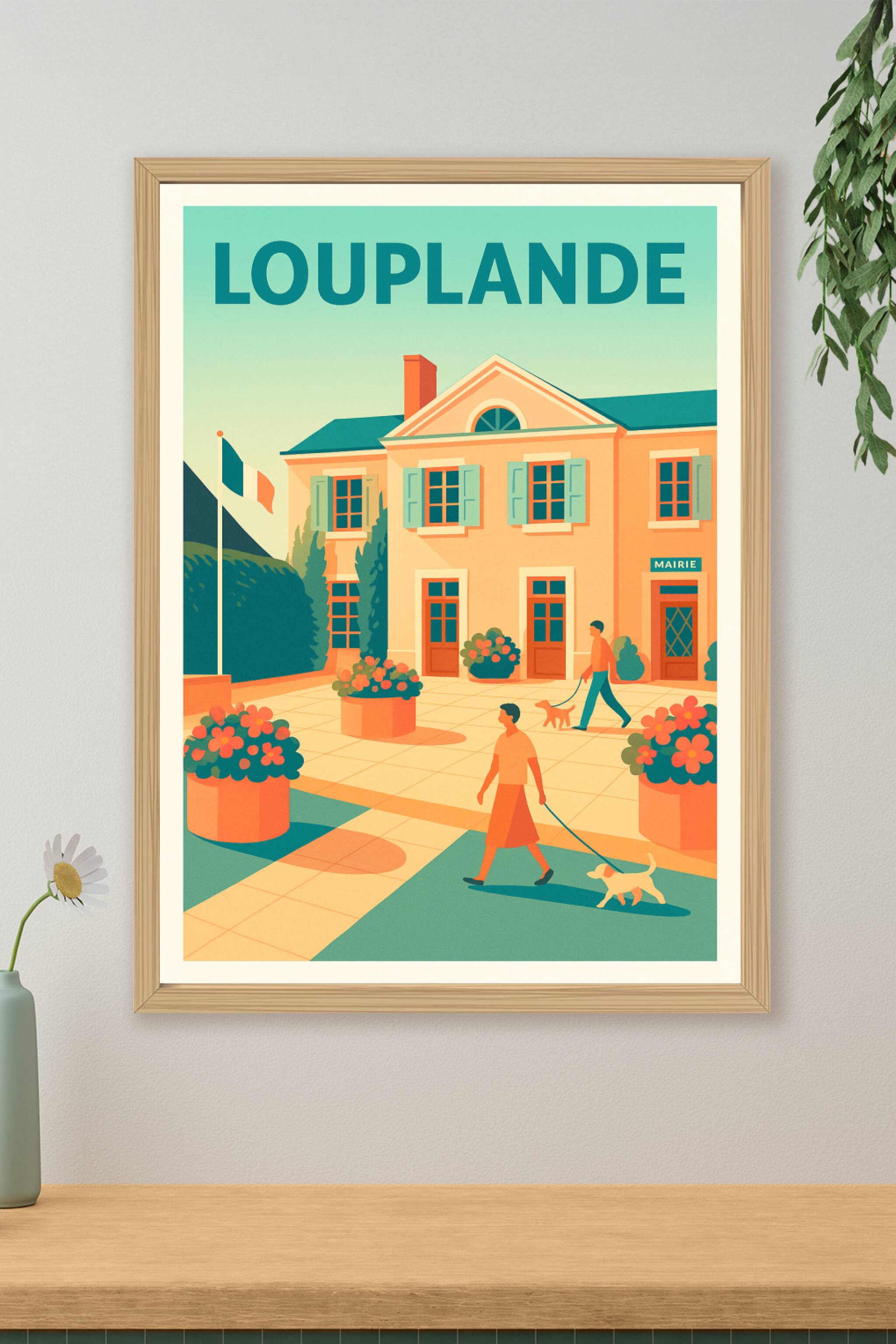 Affiche de Louplande - Charme et sérénité au cœur du village