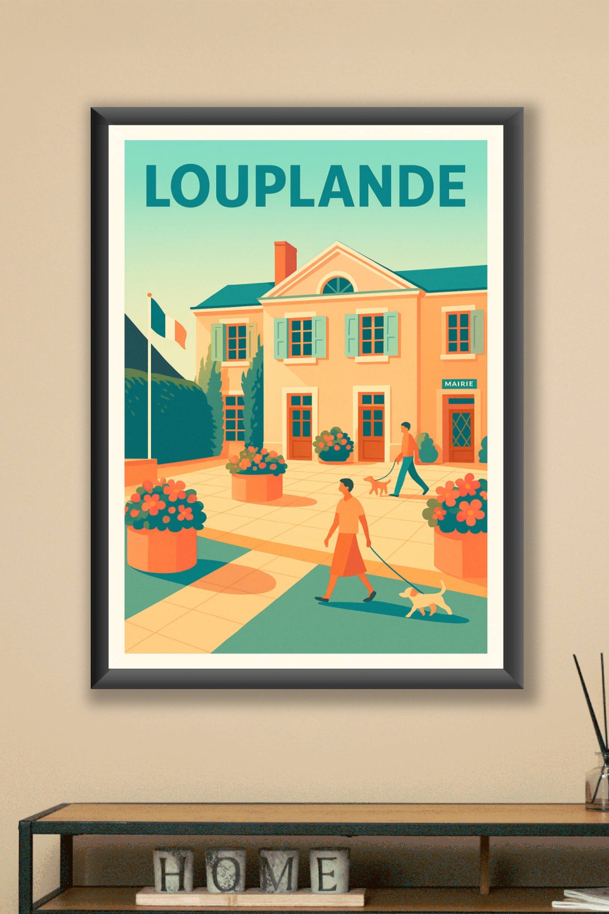 Affiche de Louplande - Charme et sérénité au cœur du village
