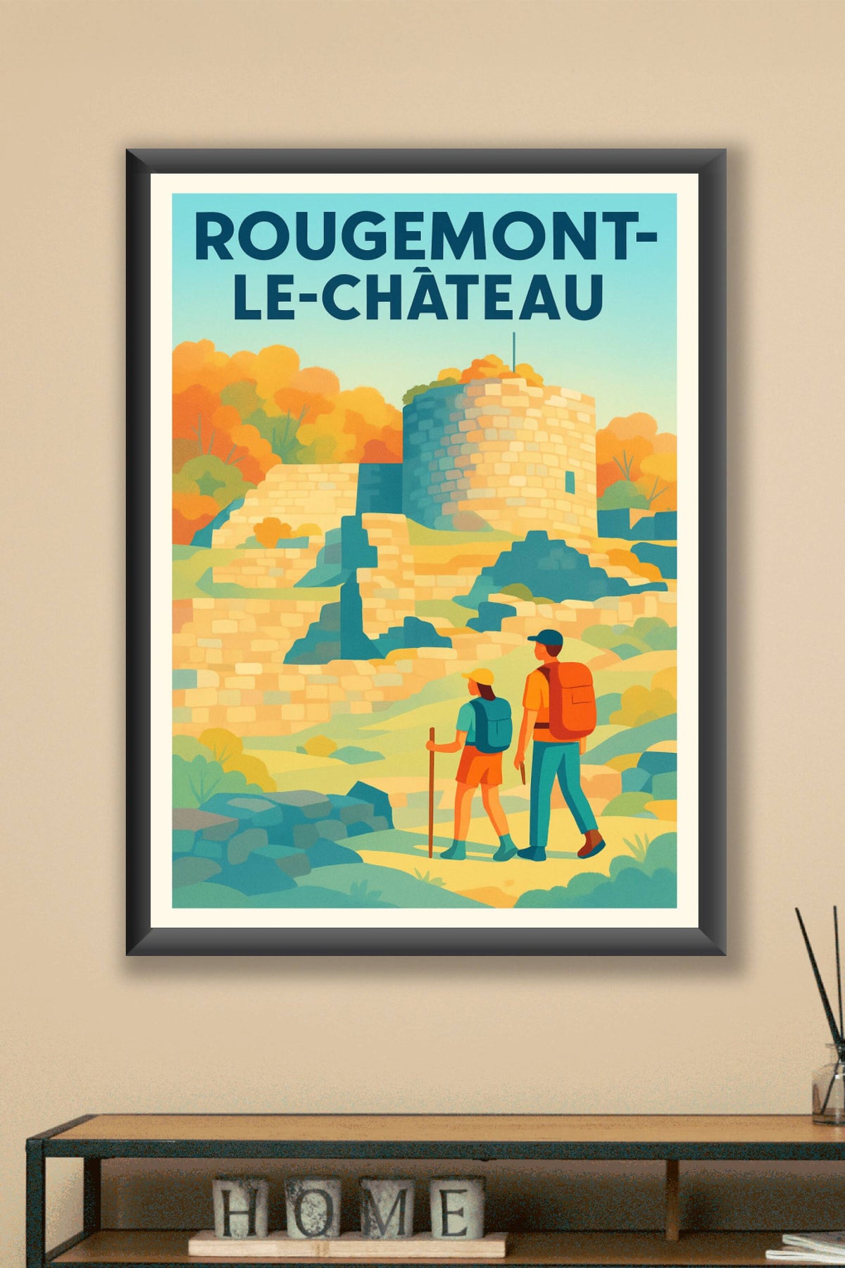 Affiche de Rougemont-le-Château - Une escapade historique en pleine nature