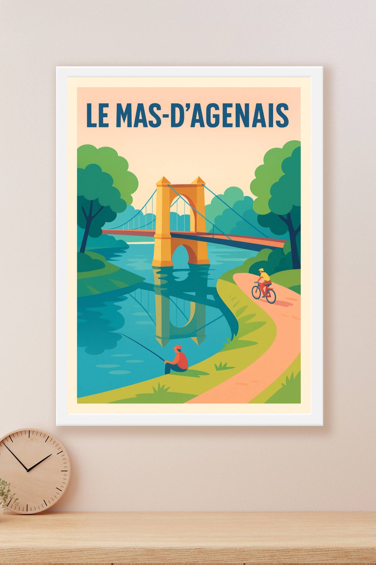 Affiche de Le Mas-d'Agenais - Sérénité au fil de l'eau