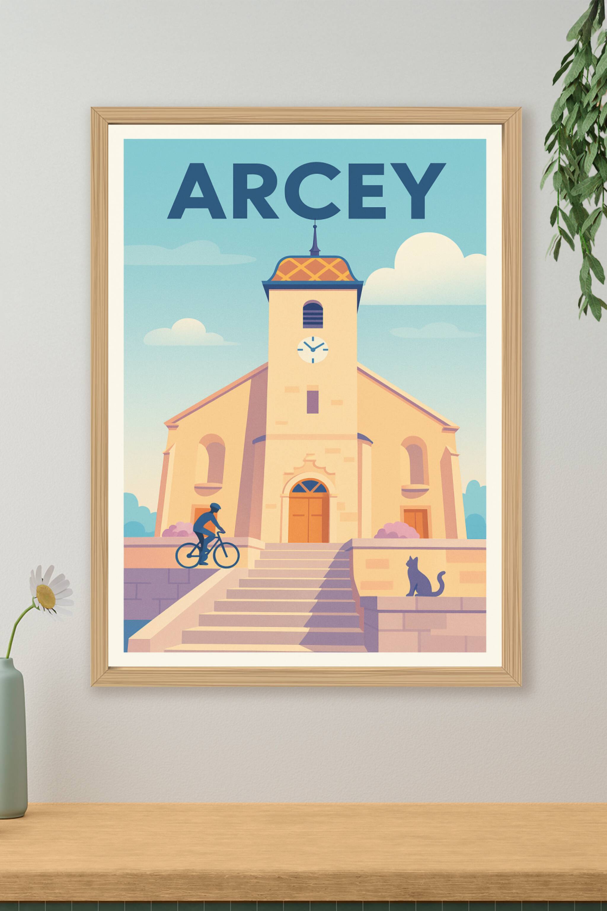 Affiche de Arcey - Charme et sérénité au cœur du village