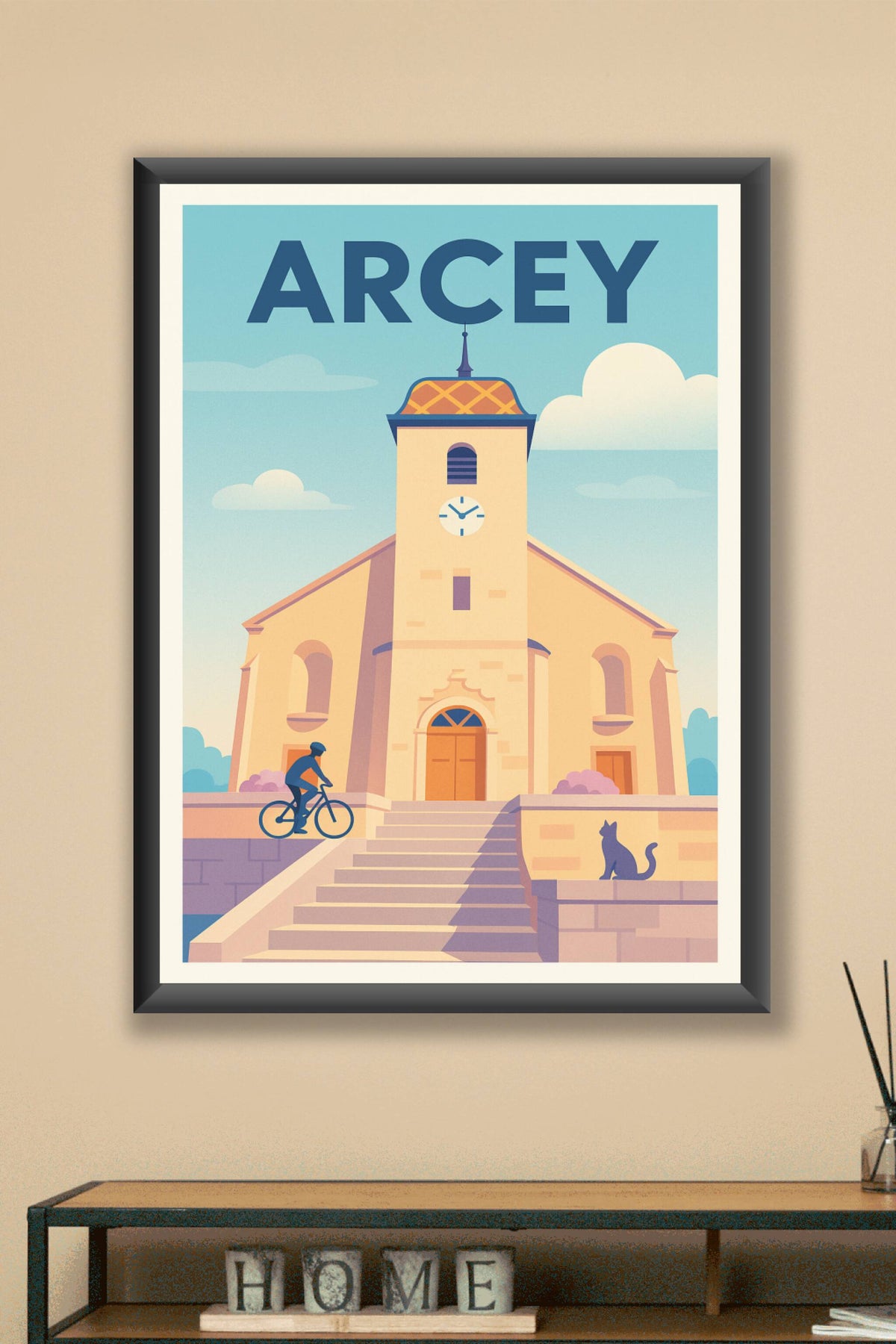 Affiche de Arcey - Charme et sérénité au cœur du village