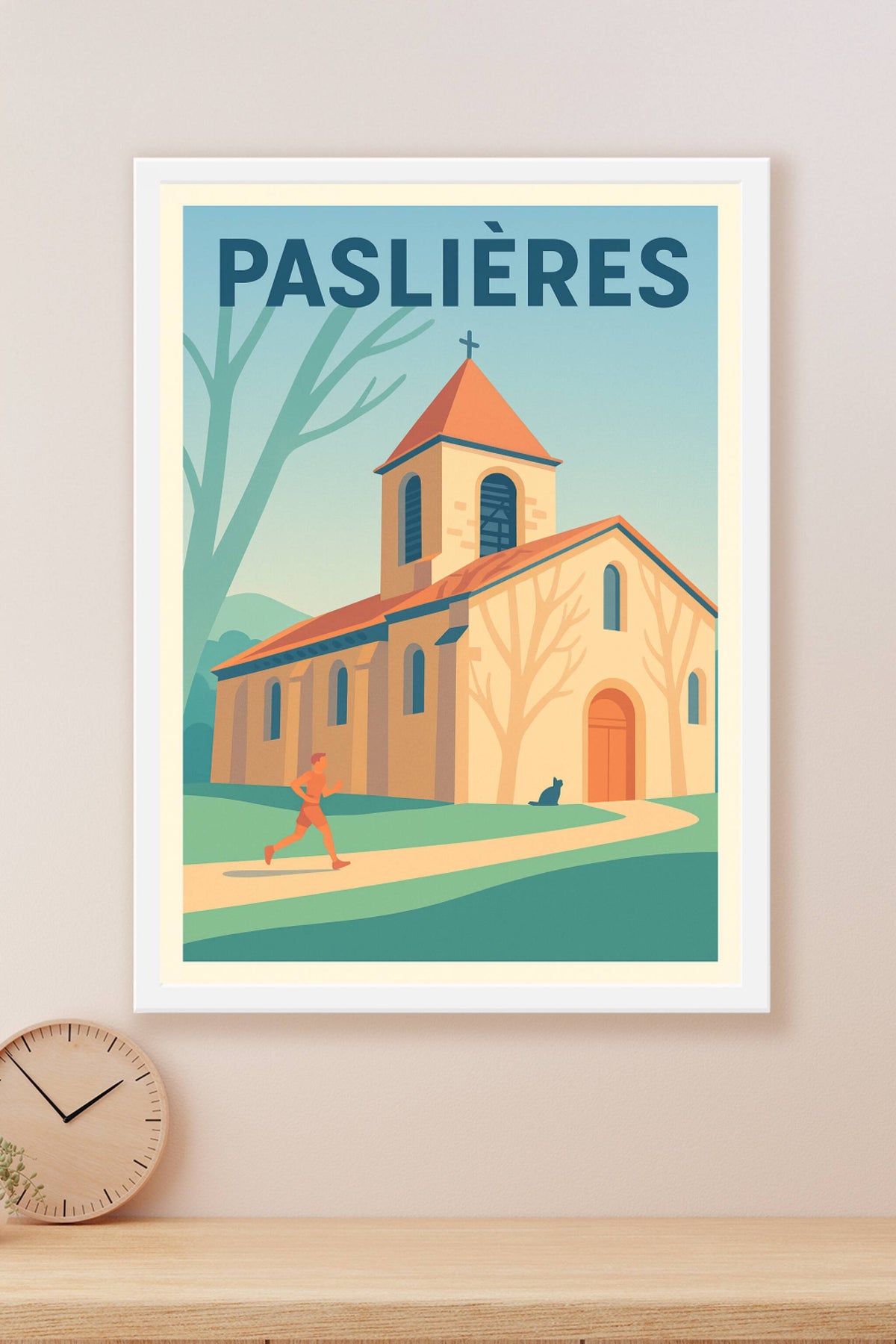 Affiche de Paslières - Tranquillité et charme au cœur du village